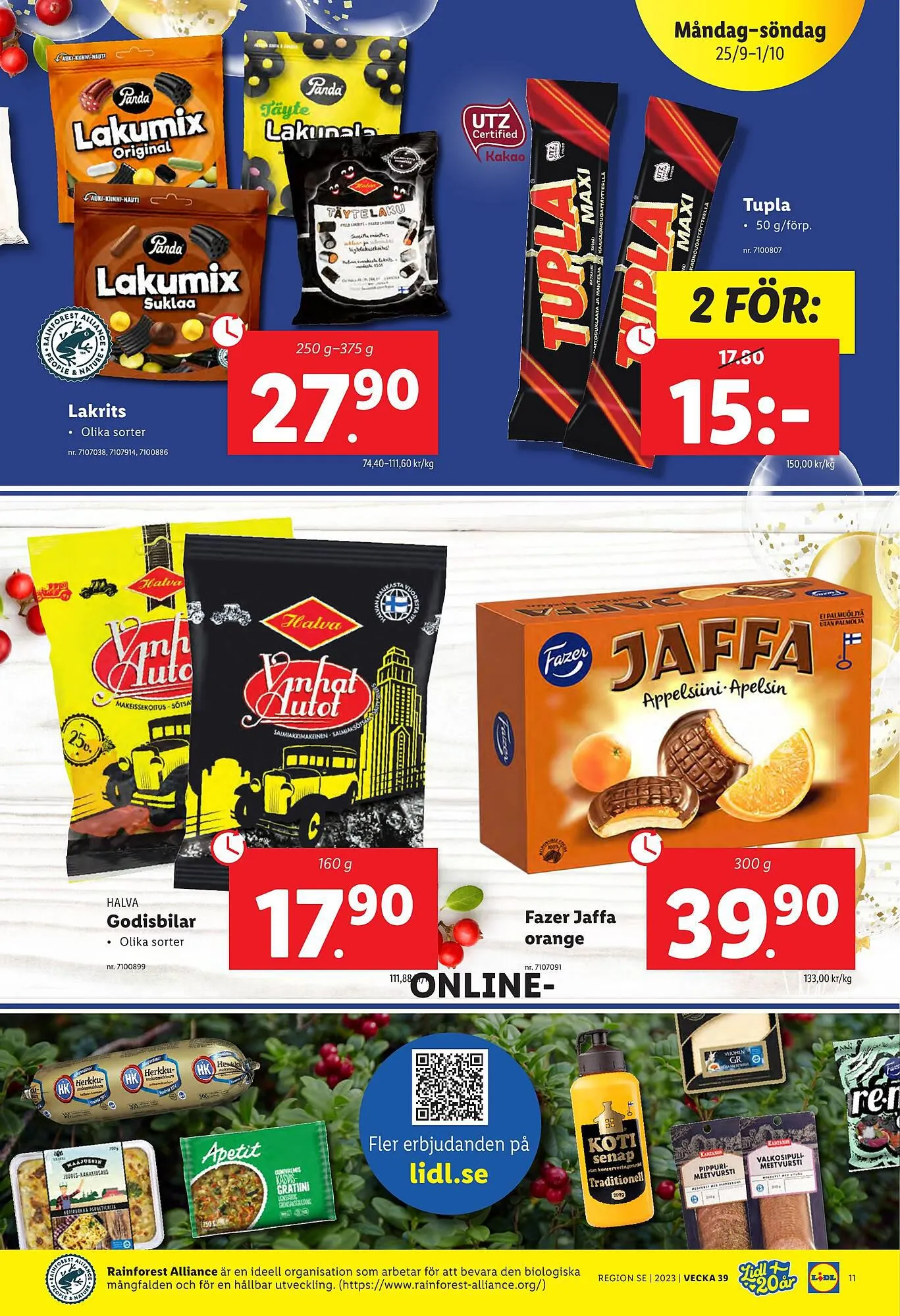 Lidl reklamblad från 25 september till 1 oktober 2023 - Reklamblad sidor 11