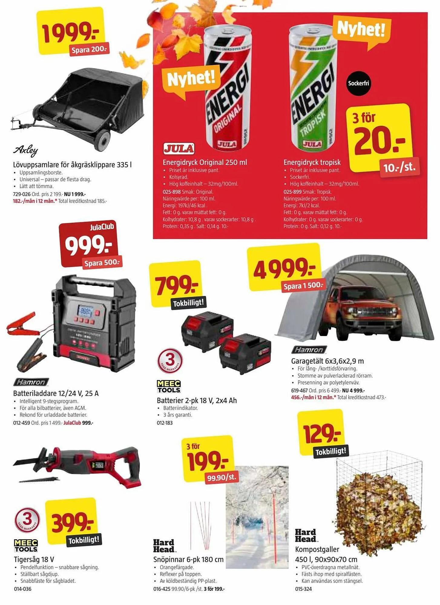 Jula reklamblad från 29 september till 12 oktober 2023 - Reklamblad sidor 9