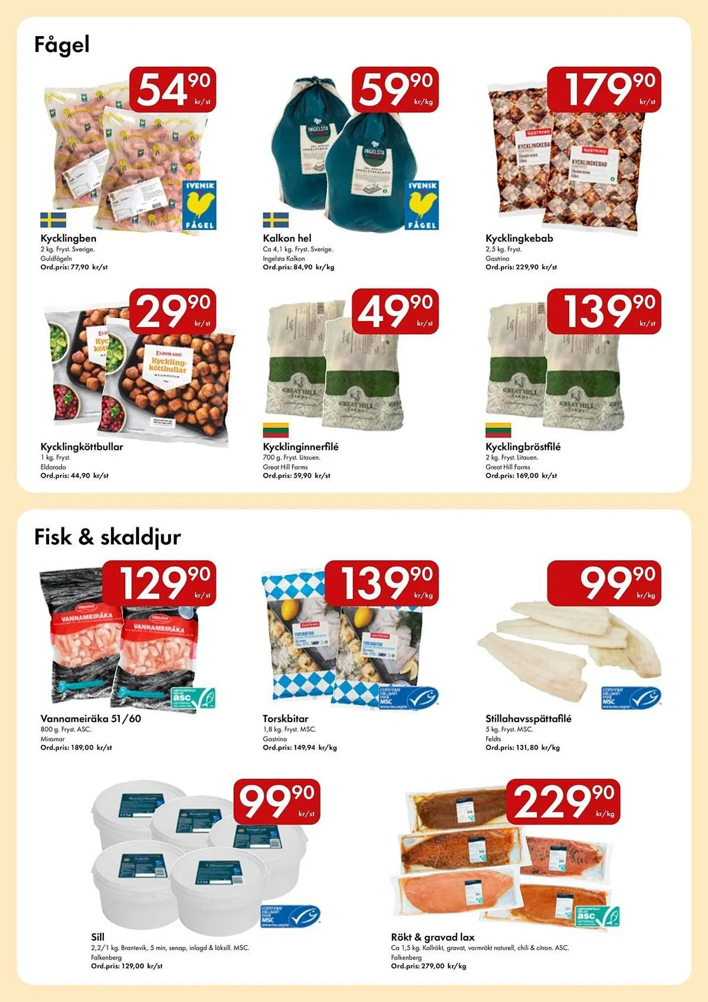 Snabbgross reklamblad från 23 mars till 5 april 2026 - Reklamblad sidor 3