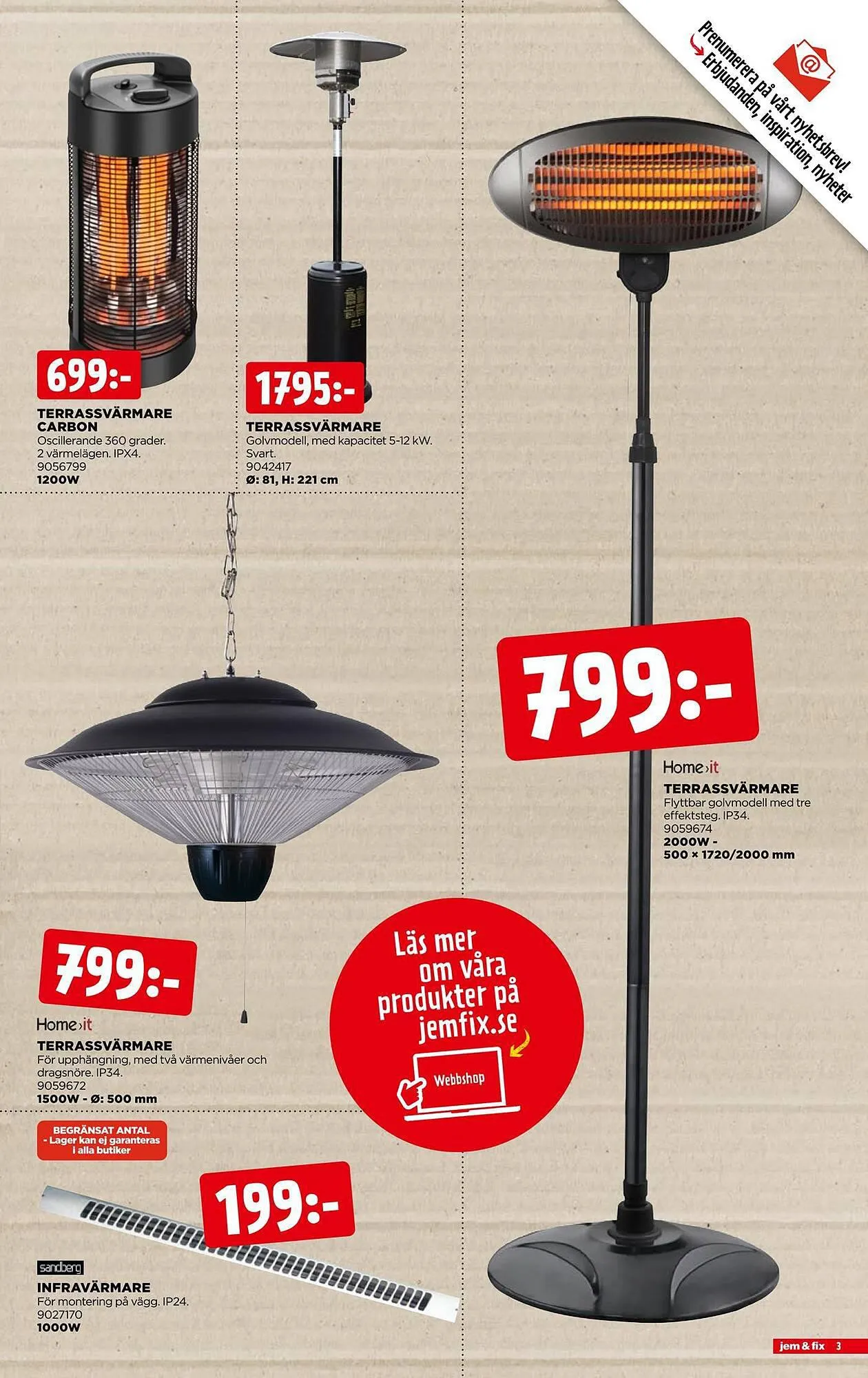 Jem&Fix reklamblad från 16 juli till 23 juli 2023 - Reklamblad sidor 3