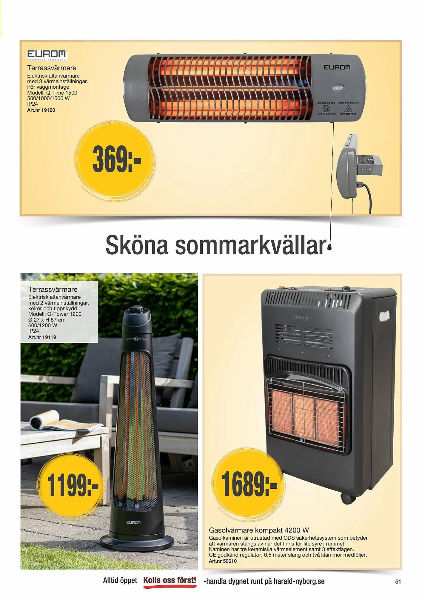 Harald Nyborg reklamblad från 11 juni till 31 oktober 2023 - Reklamblad sidor 51