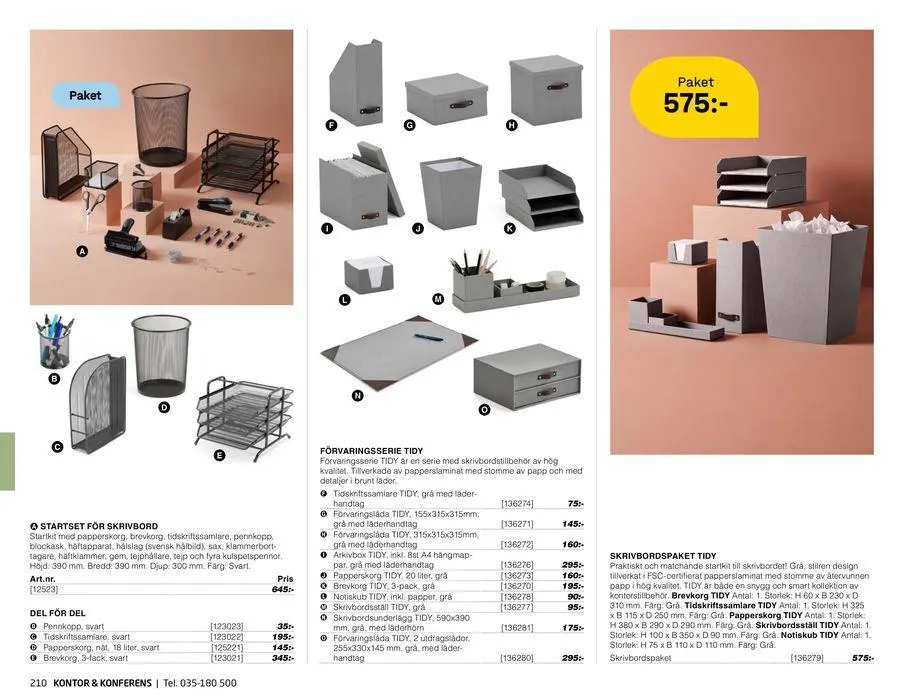 AJ Produkter! från 28 maj till 31 december 2024 - Reklamblad sidor 210