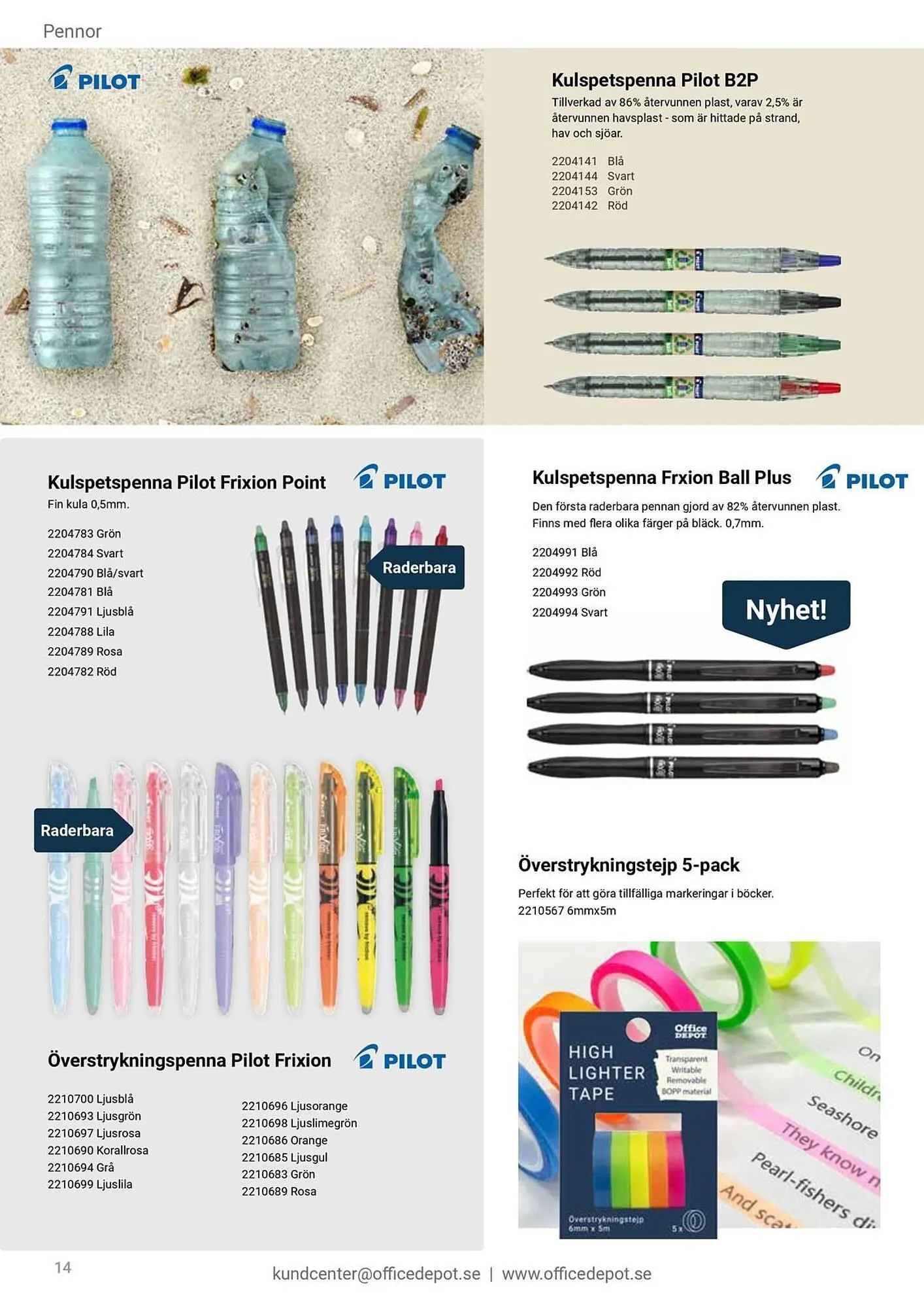 Office Depot reklamblad från 6 april till 30 juni 2026 - Reklamblad sidor 14