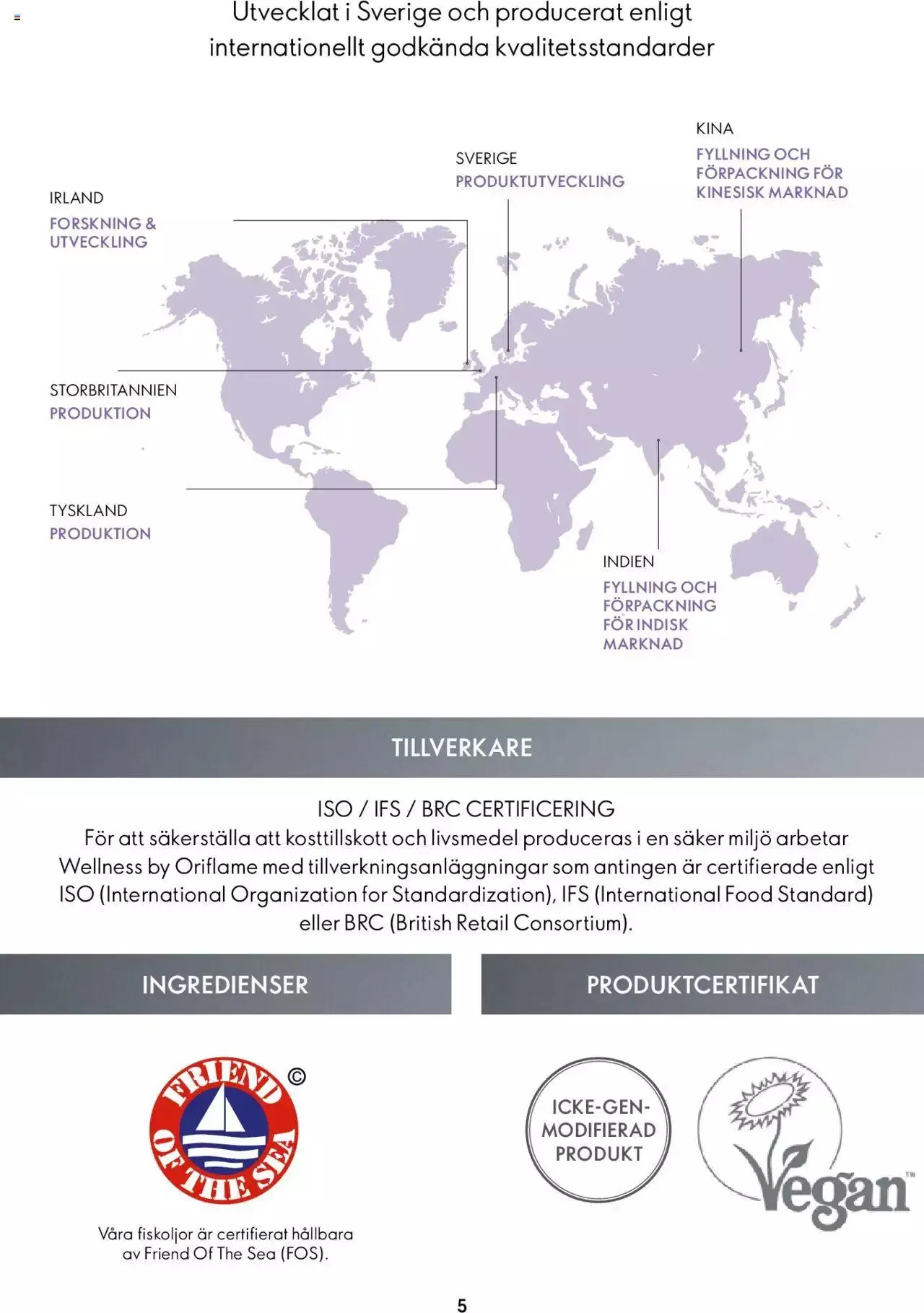 Oriflame - Wellness Catalogue från 1 mars till 31 december 2023 - Reklamblad sidor 5