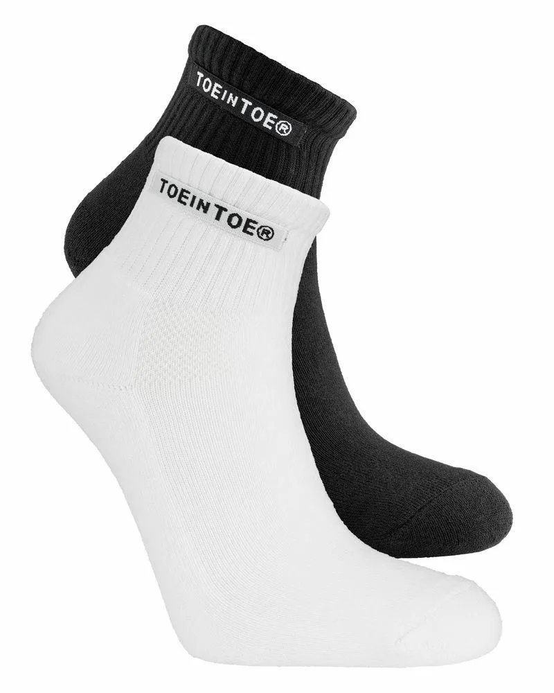 Kortskaftade Bomullsstrumpor ToeInToe®