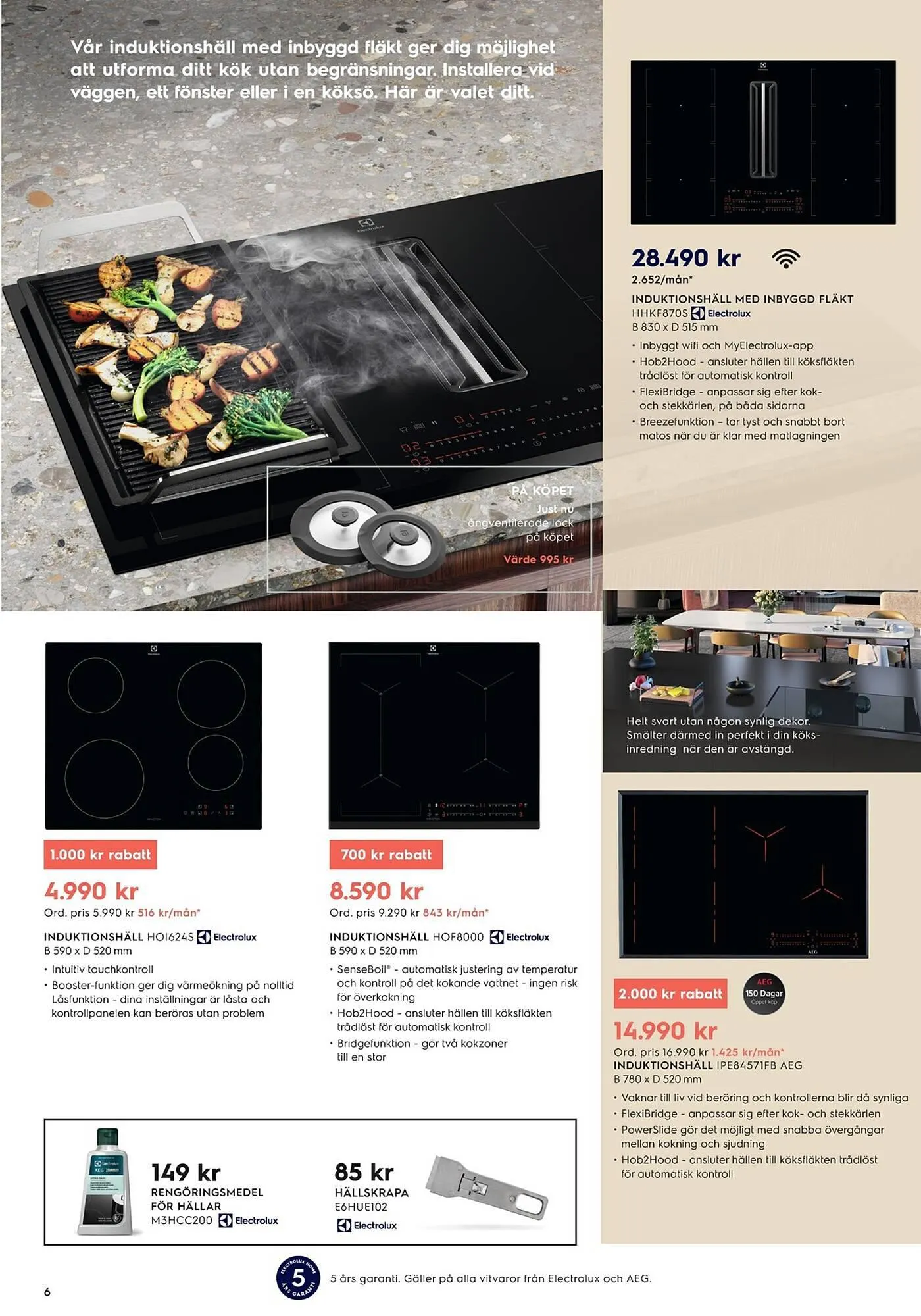 Electrolux Home reklamblad från 21 augusti till 2 oktober 2023 - Reklamblad sidor 6