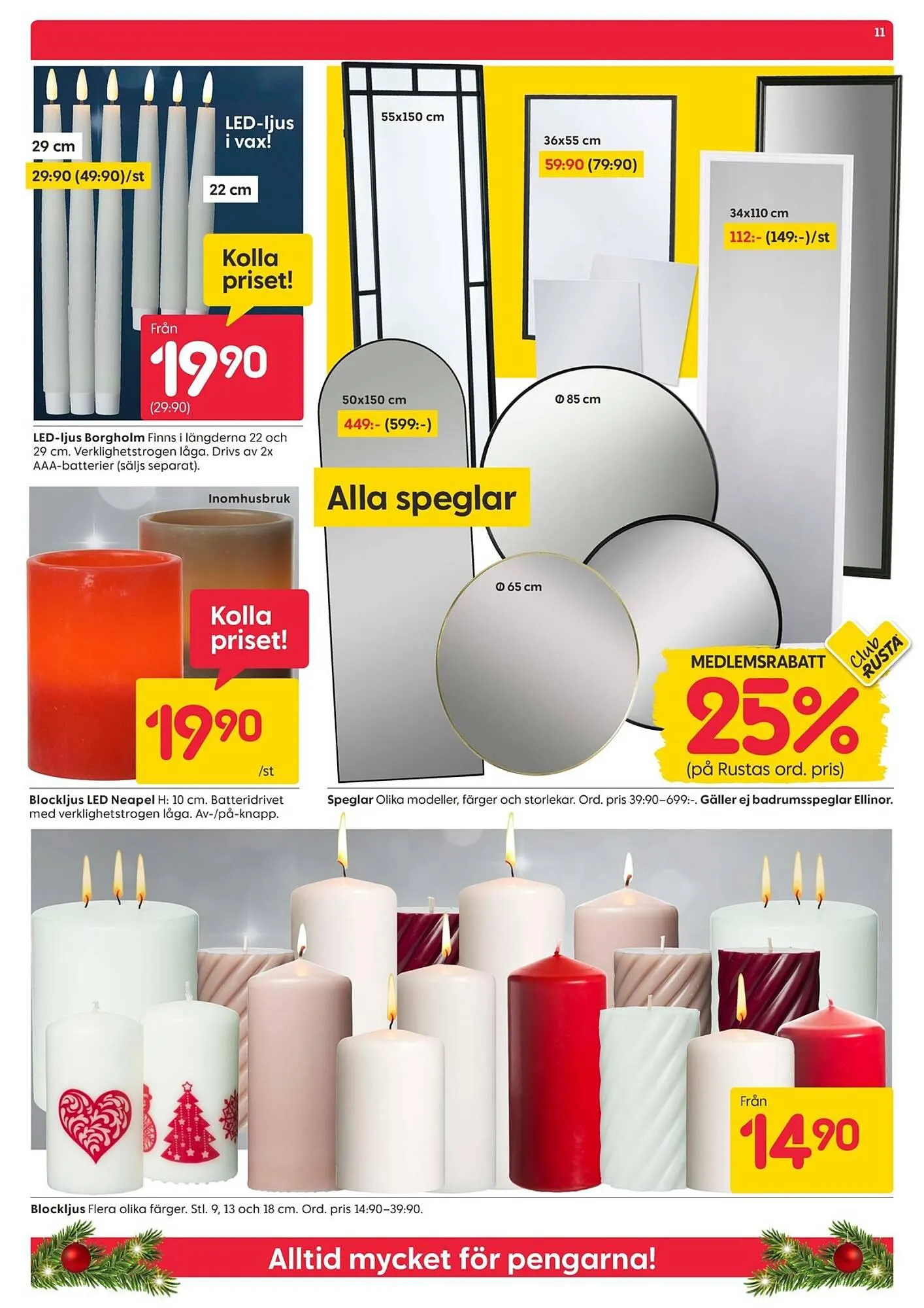 Rusta reklamblad från 6 november till 12 november 2023 - Reklamblad sidor 11