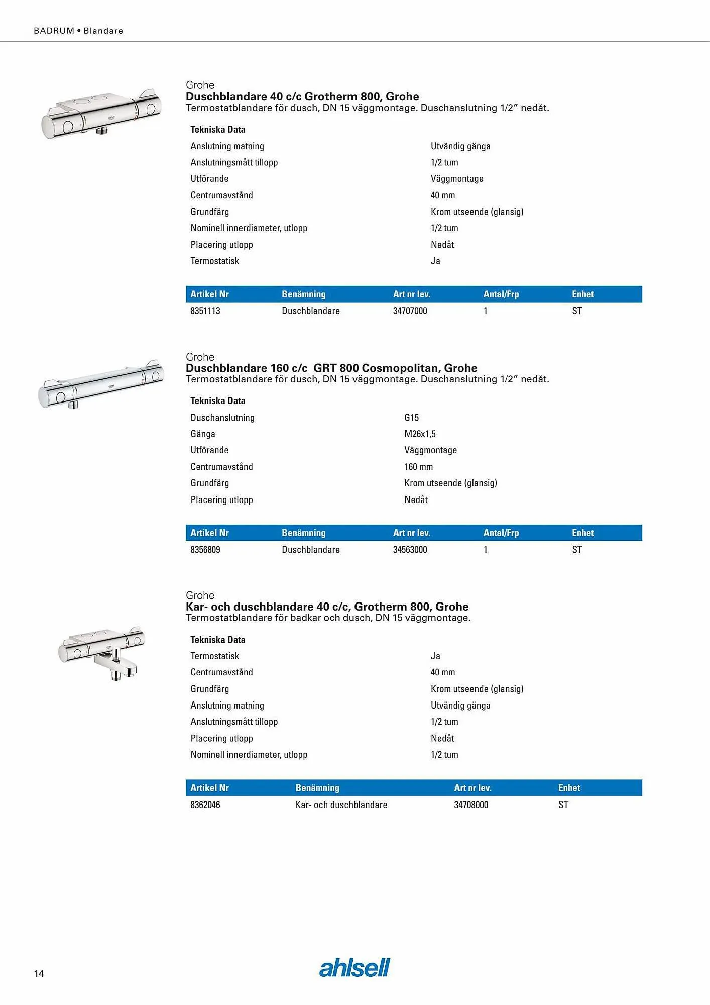 Ahlsell reklamblad från 6 september till 4 november 2023 - Reklamblad sidor 16