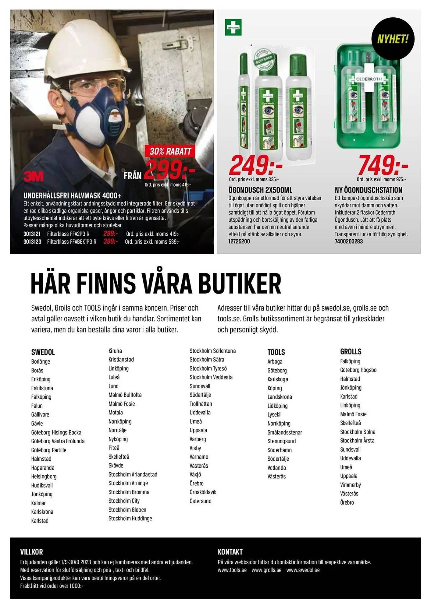 Swedol reklamblad från 1 september till 30 september 2023 - Reklamblad sidor 12