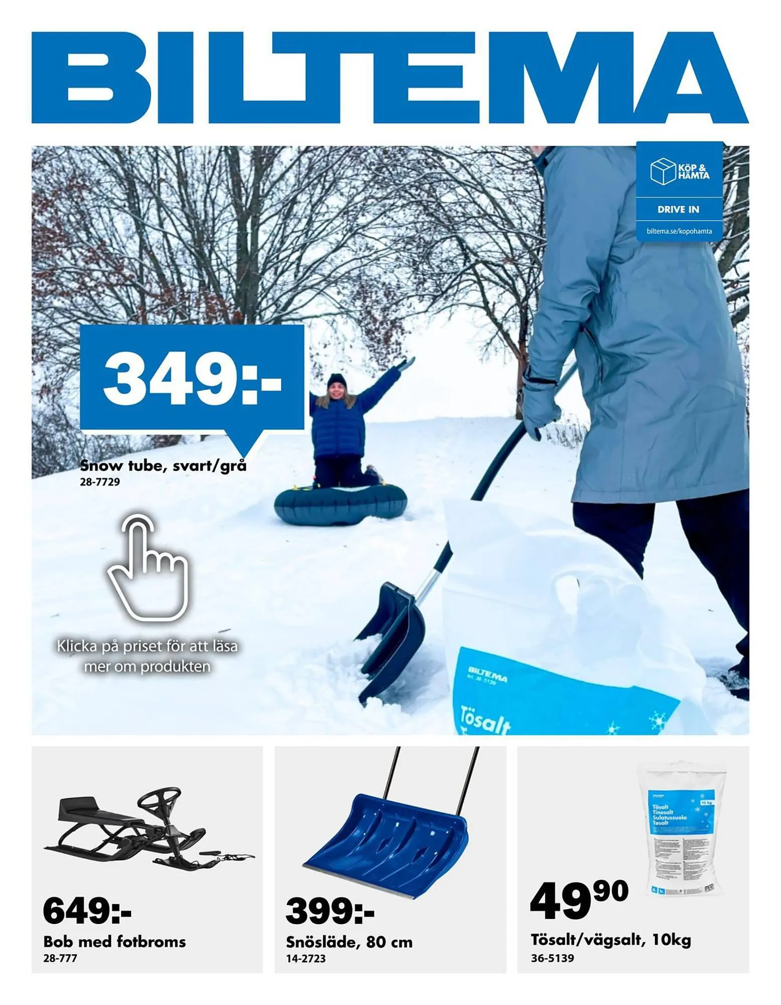 Biltema reklamblad från 26 december till 25 januari 2024 - Reklamblad sidor