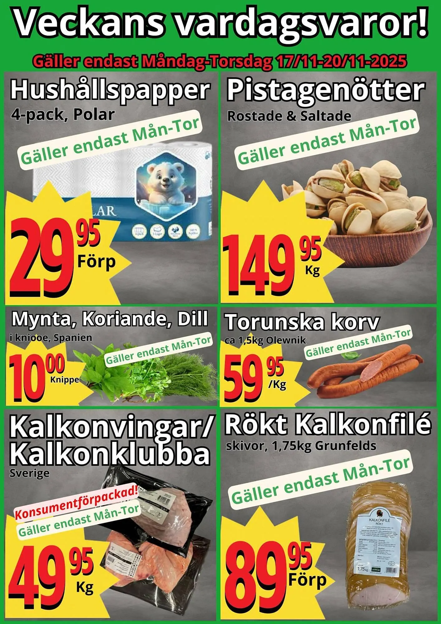 Supergrossen reklamblad från 17 november till 23 november 2025 - Reklamblad sidor 2