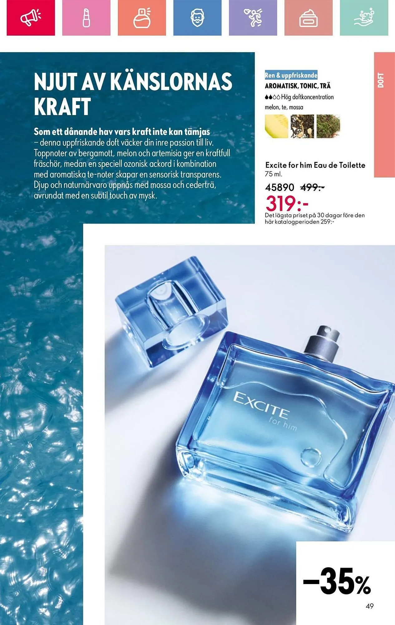 Oriflame reklamblad från 24 augusti till 13 september 2025 - Reklamblad sidor 49