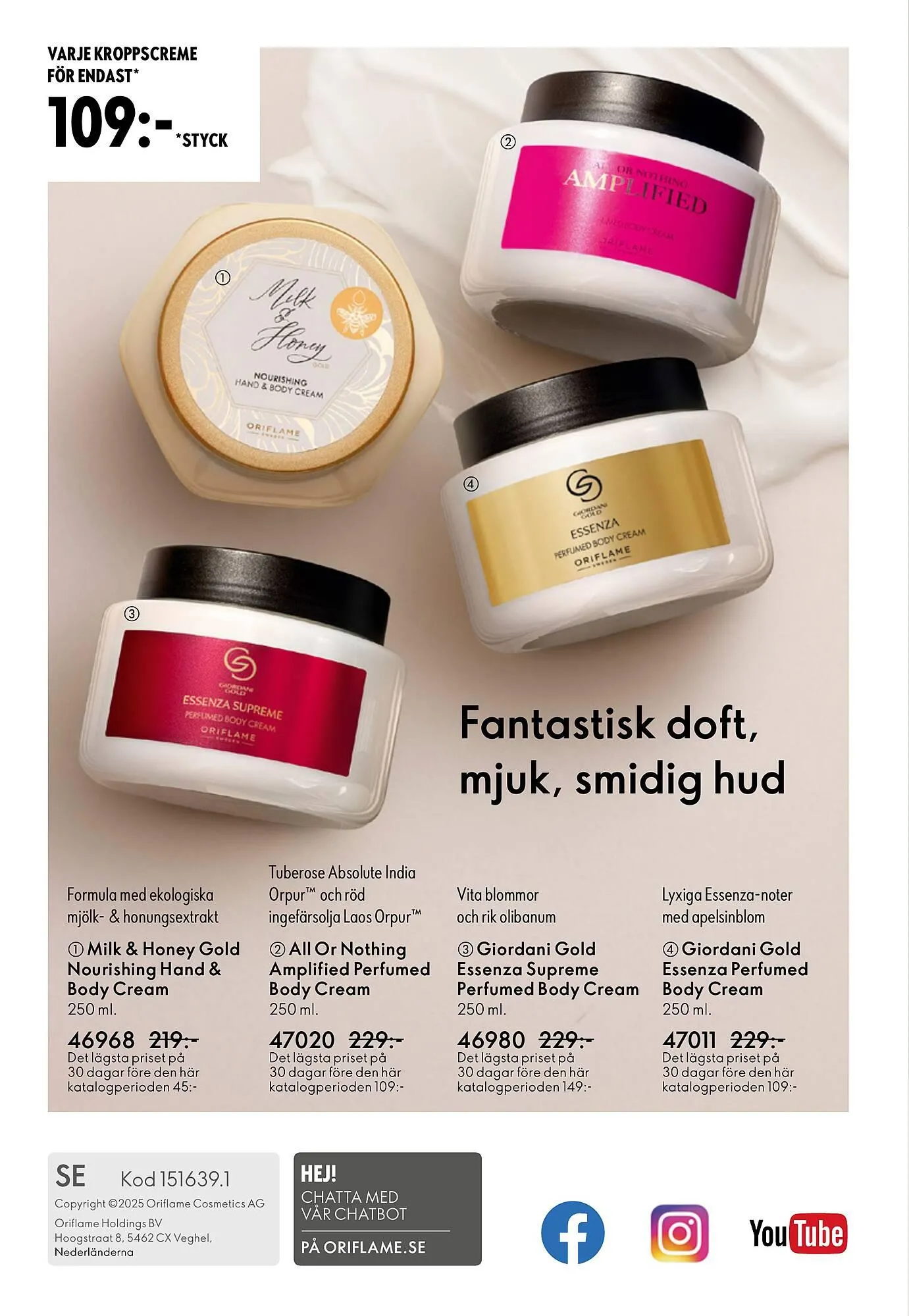 Oriflame reklamblad från 14 september till 7 oktober 2025 - Reklamblad sidor 148
