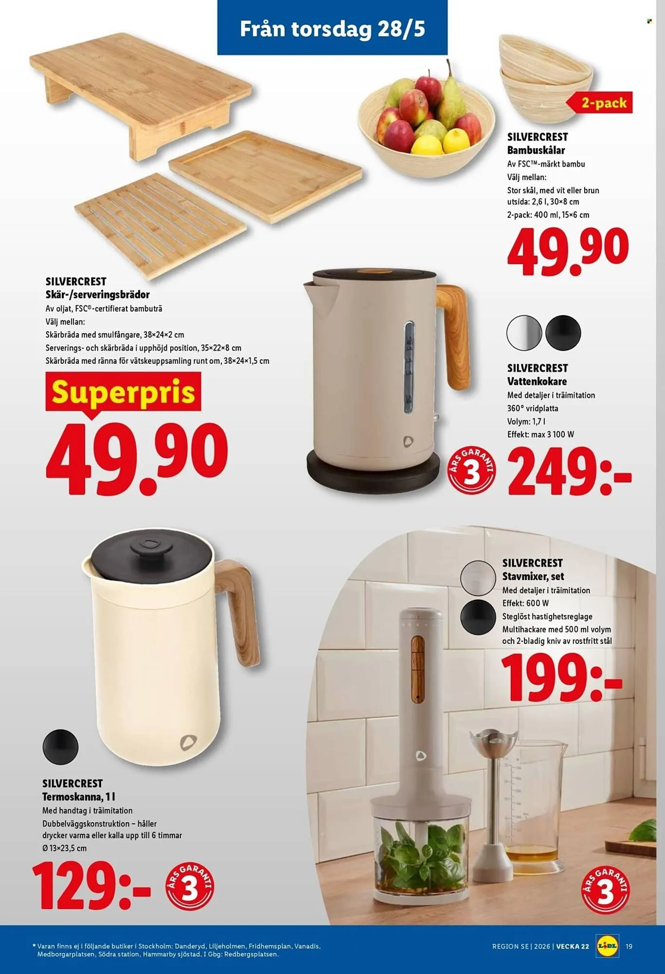 Lidl reklamblad från 25 maj till 31 maj 2026 - Reklamblad sidor 22