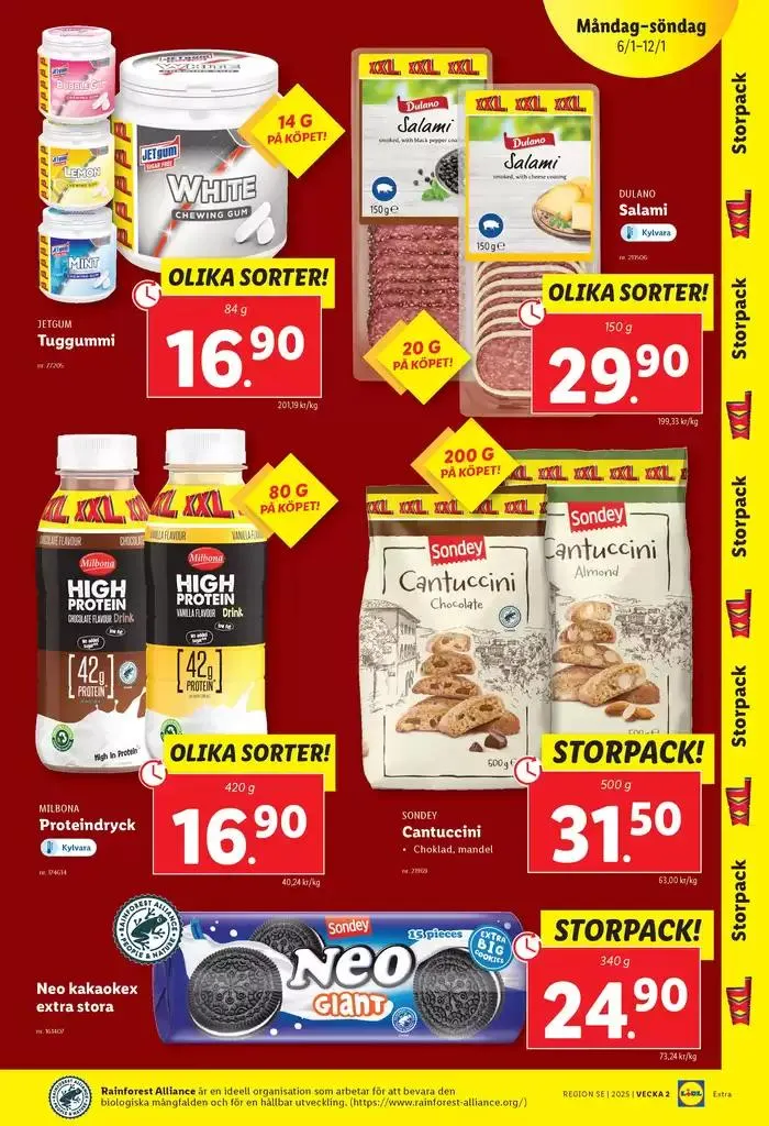 Aktuella deals och erbjudanden från 6 januari till 12 januari 2025 - Reklamblad sidor 13