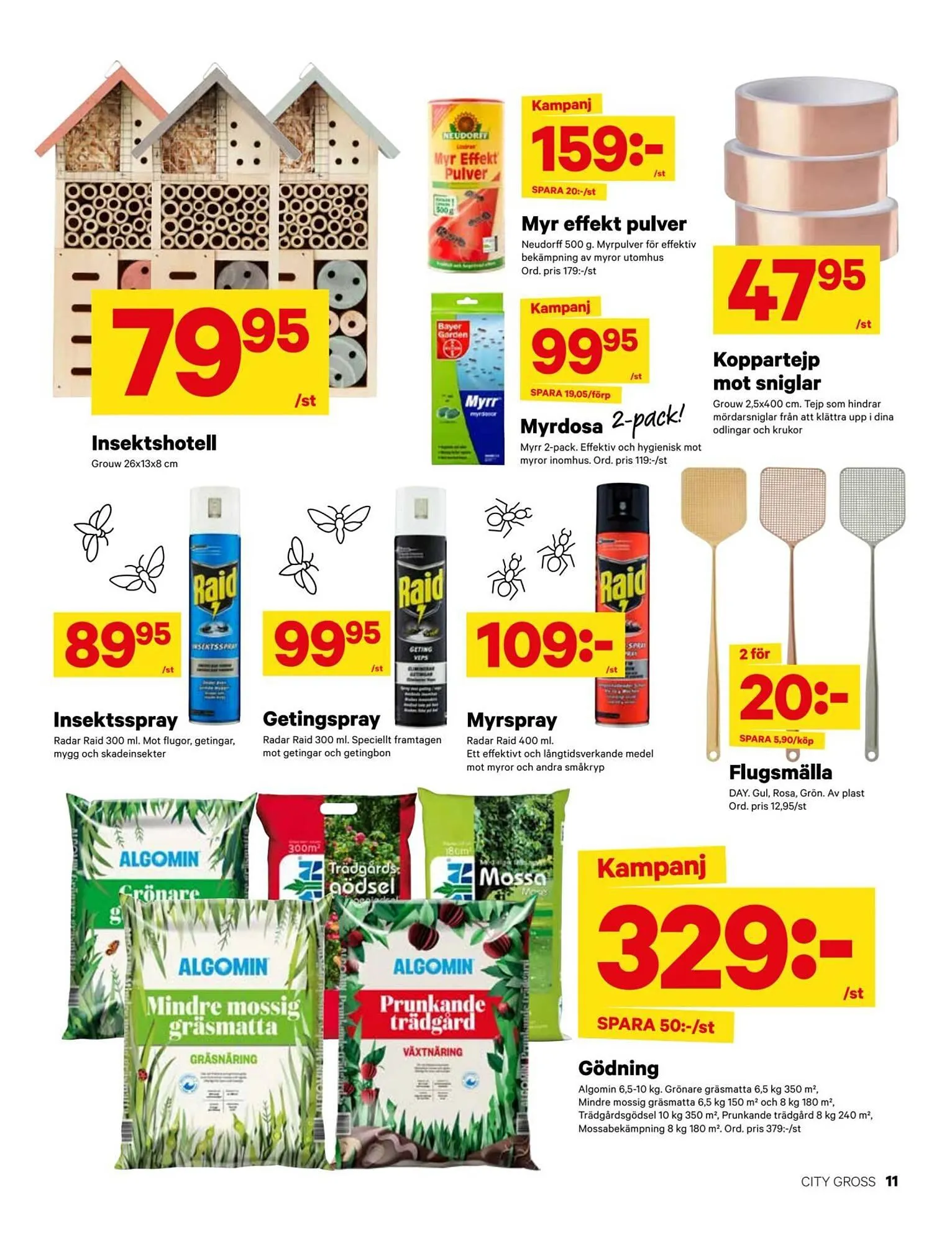City Gross reklamblad från 5 maj till 12 maj 2024 - Reklamblad sidor 19