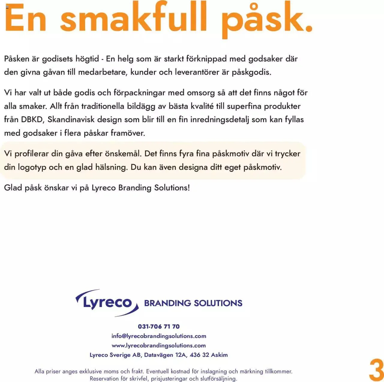 Staples - Påskgodis - Branding Solutions från 10 februari till 31 december 2023 - Reklamblad sidor 3