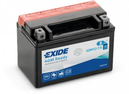Exide MC AGM Ready AGM12-7.5 8 Ah