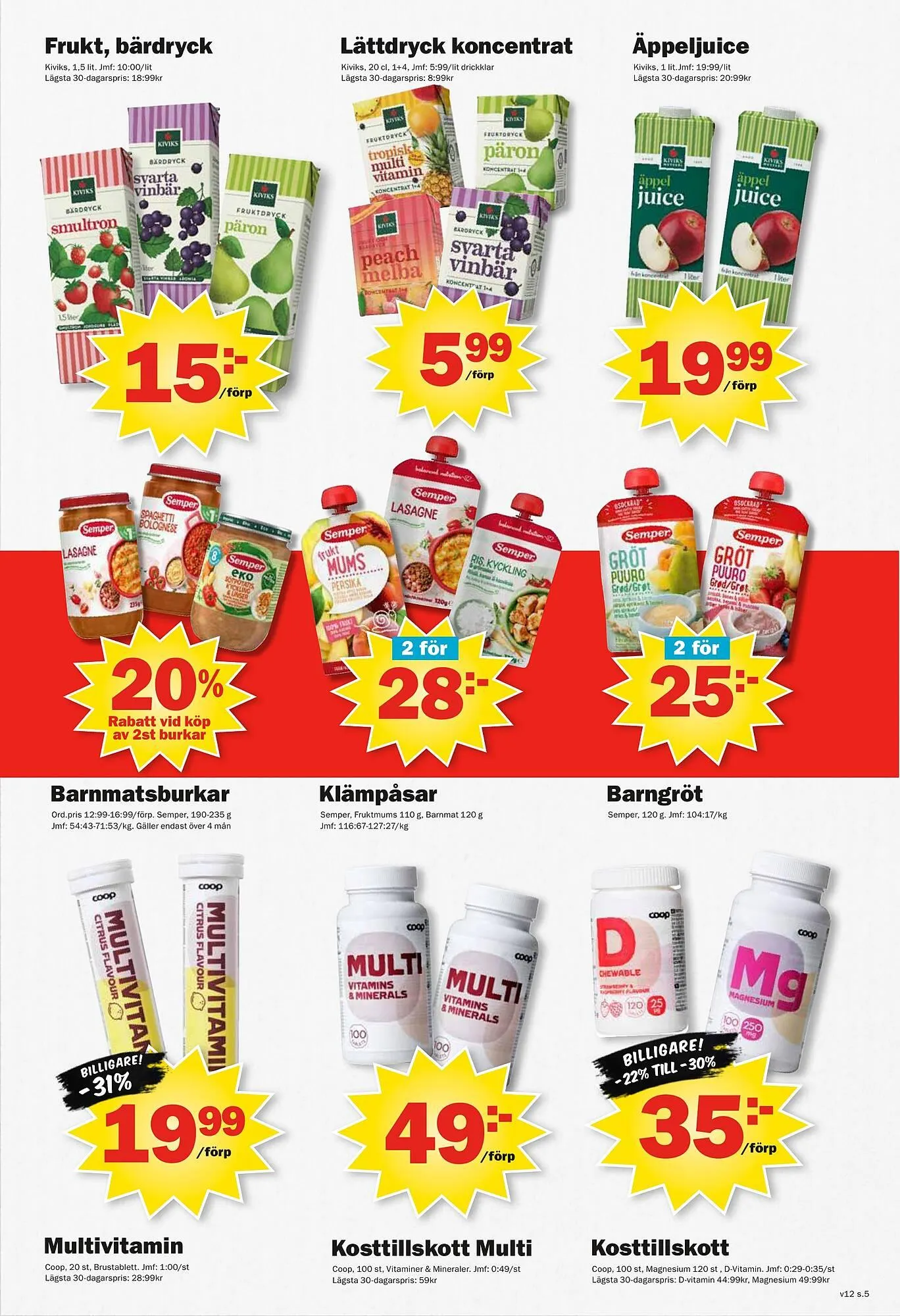 Pekås reklamblad från 16 mars till 22 mars 2026 - Reklamblad sidor 5