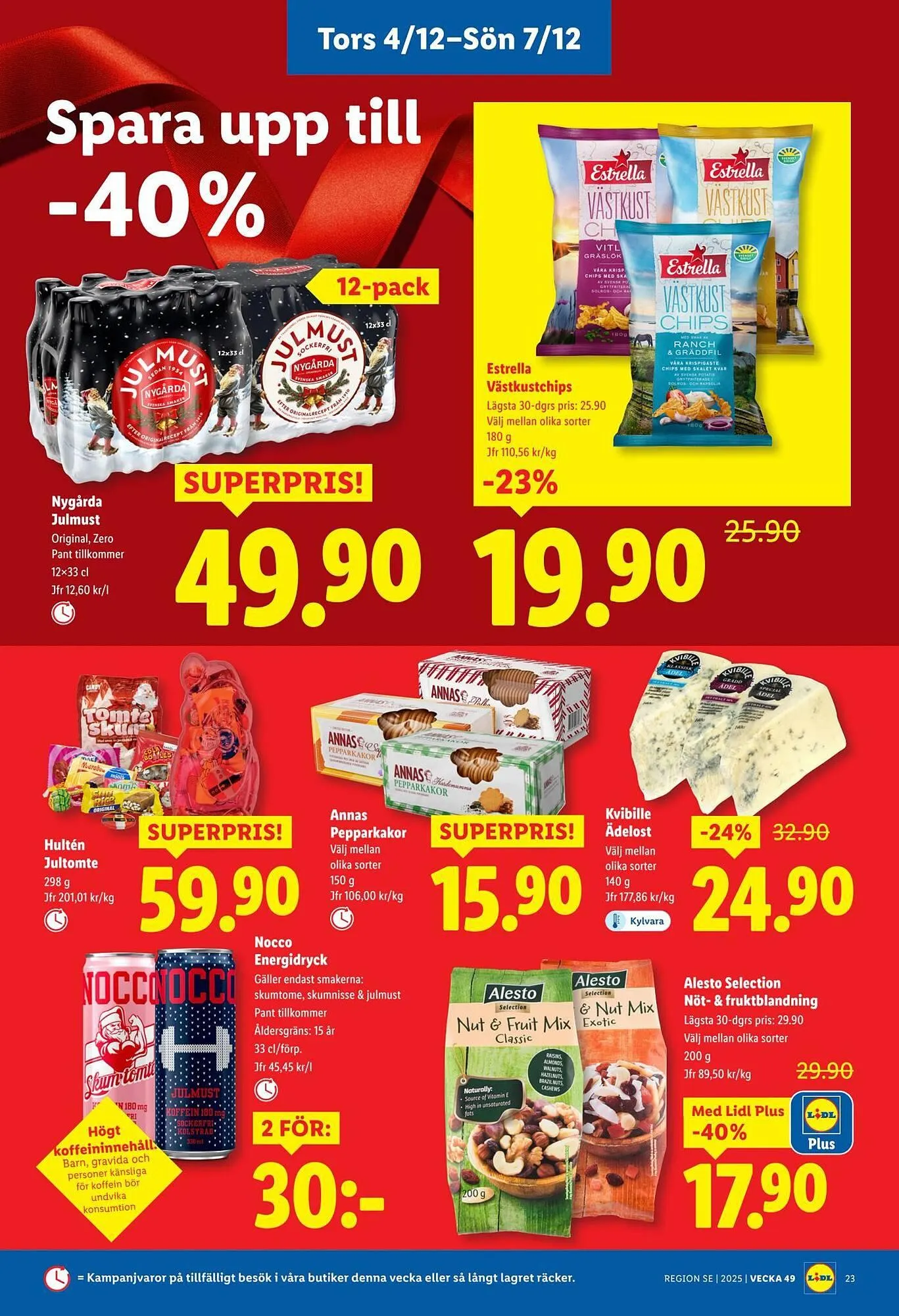 Lidl reklamblad från 1 december till 8 december 2025 - Reklamblad sidor 29