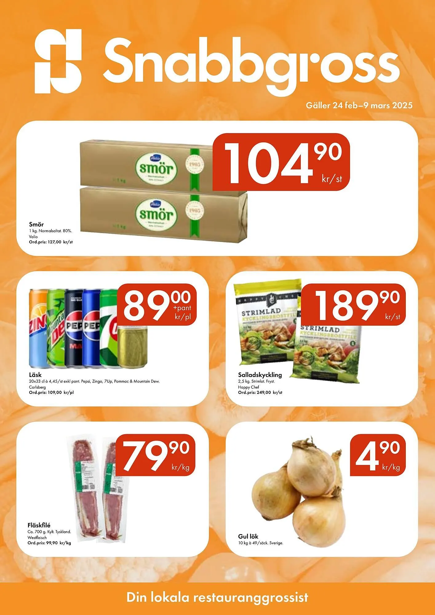 Snabbgross reklamblad - 1