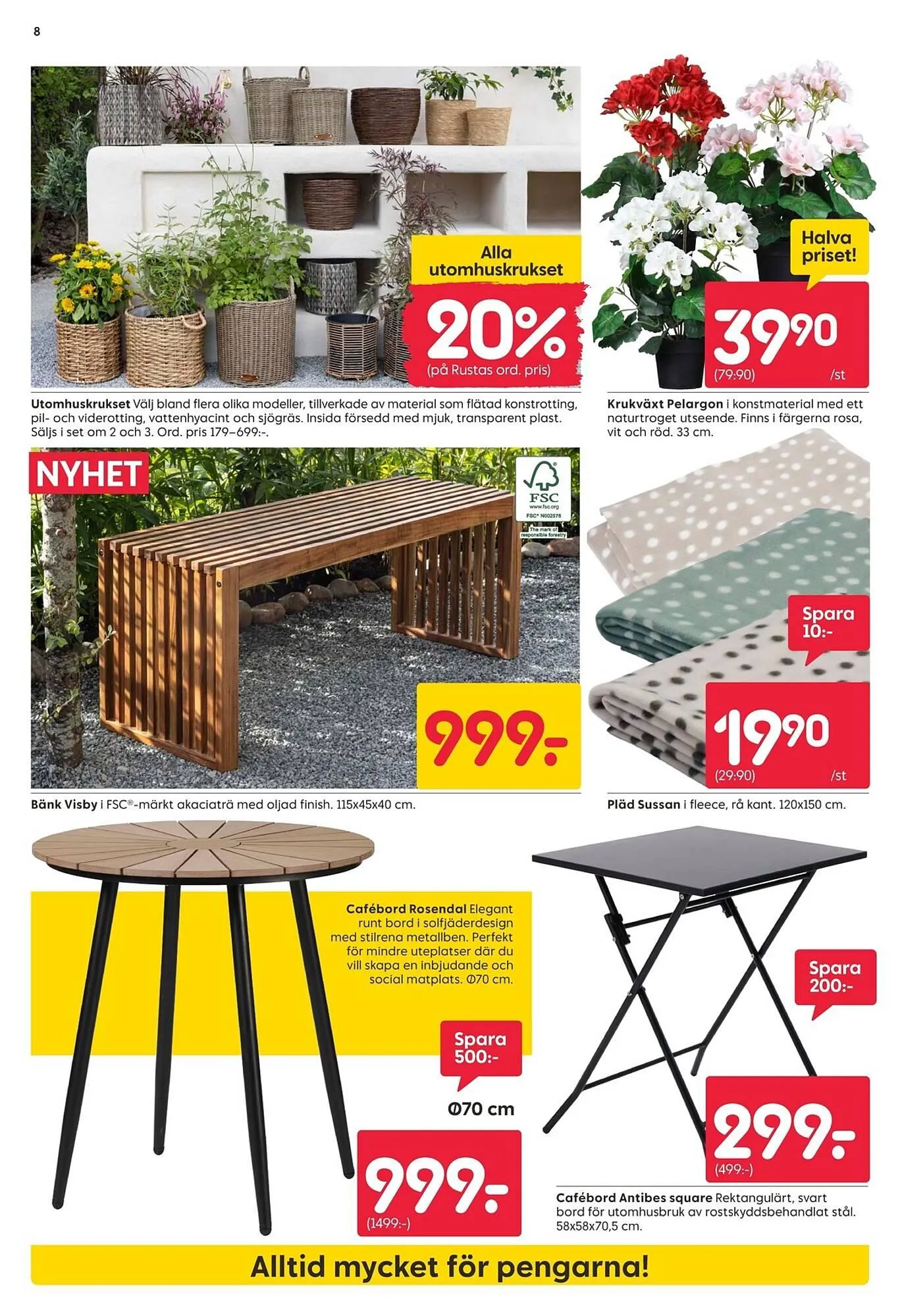 Rusta reklamblad från 20 april till 26 april 2026 - Reklamblad sidor 8