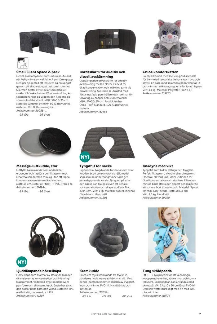 Nyheter och favoriter skola och fritidshem 2024 från 23 februari till 31 december 2024 - Reklamblad sidor 7