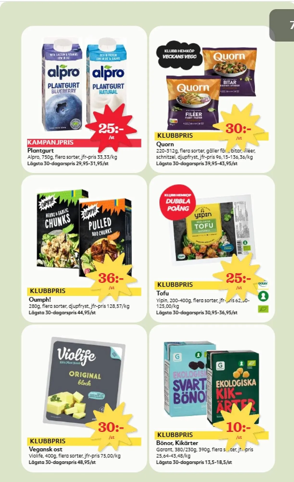 Hemköp reklamblad från 25 augusti till 31 augusti 2025 - Reklamblad sidor 8