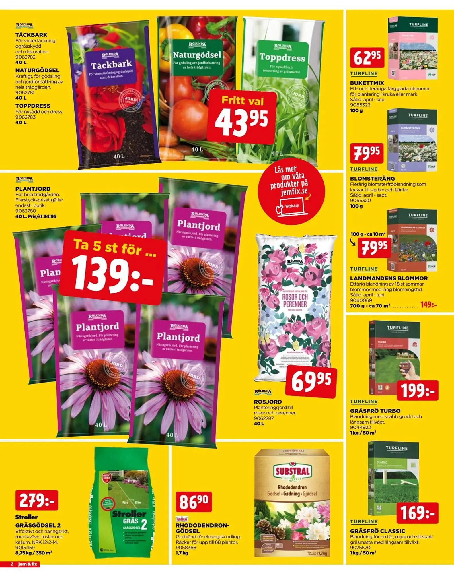 Jem&Fix reklamblad från 11 maj till 18 maj 2026 - Reklamblad sidor 2