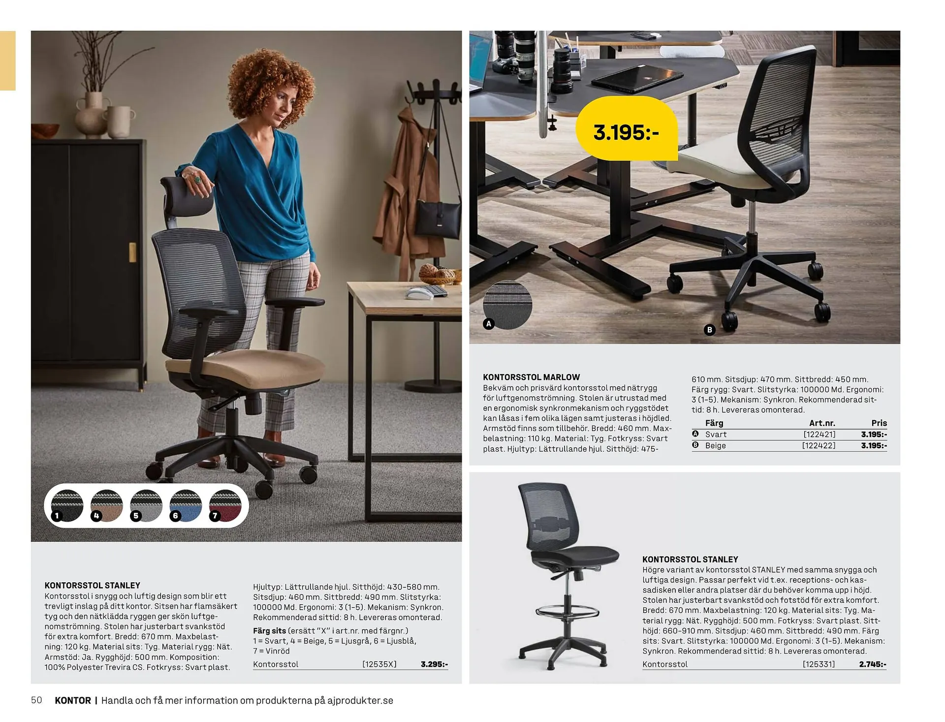 AJ Produkter reklamblad från 1 januari till 31 december 2025 - Reklamblad sidor 50