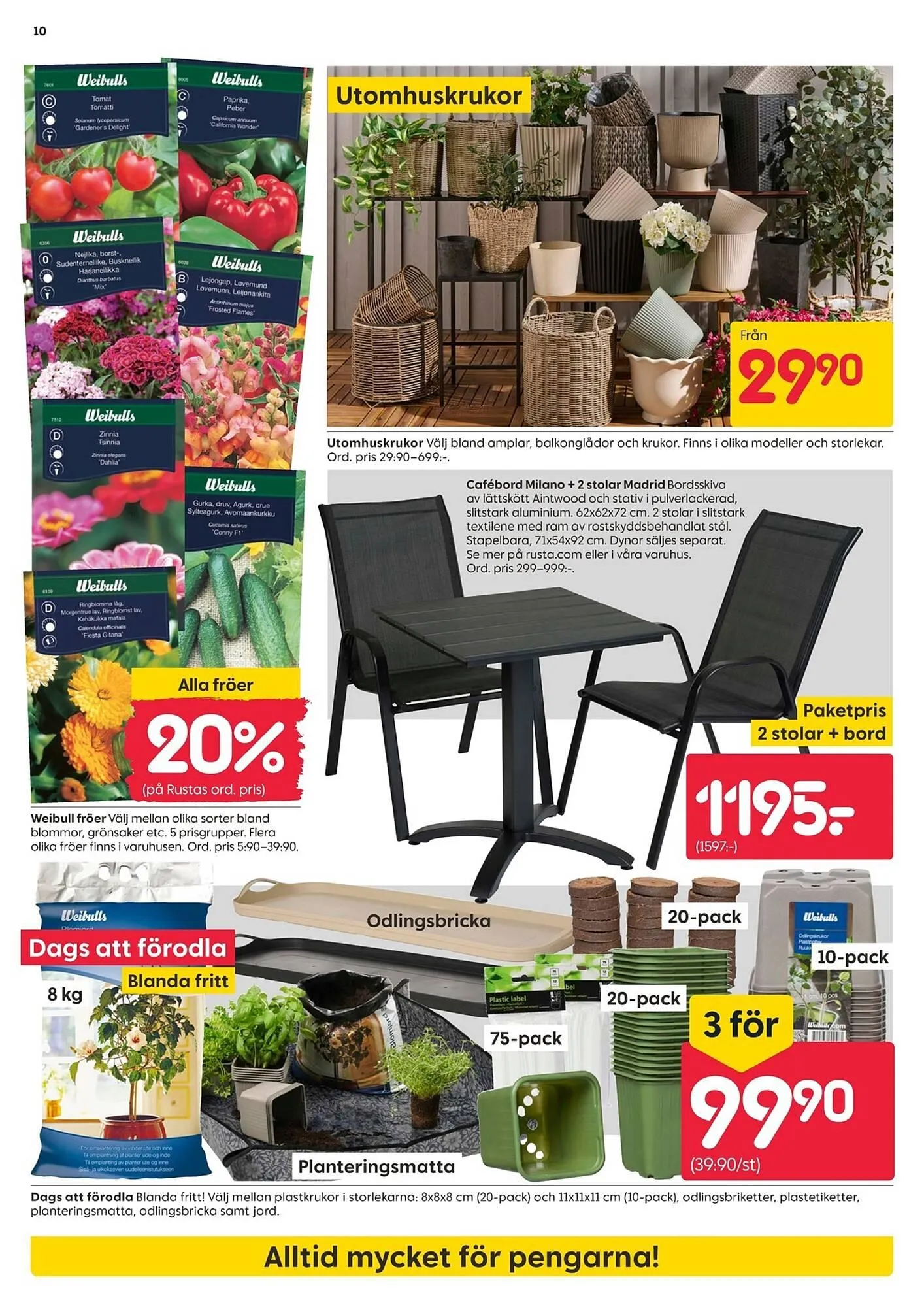 Rusta reklamblad från 2 mars till 8 mars 2026 - Reklamblad sidor 10