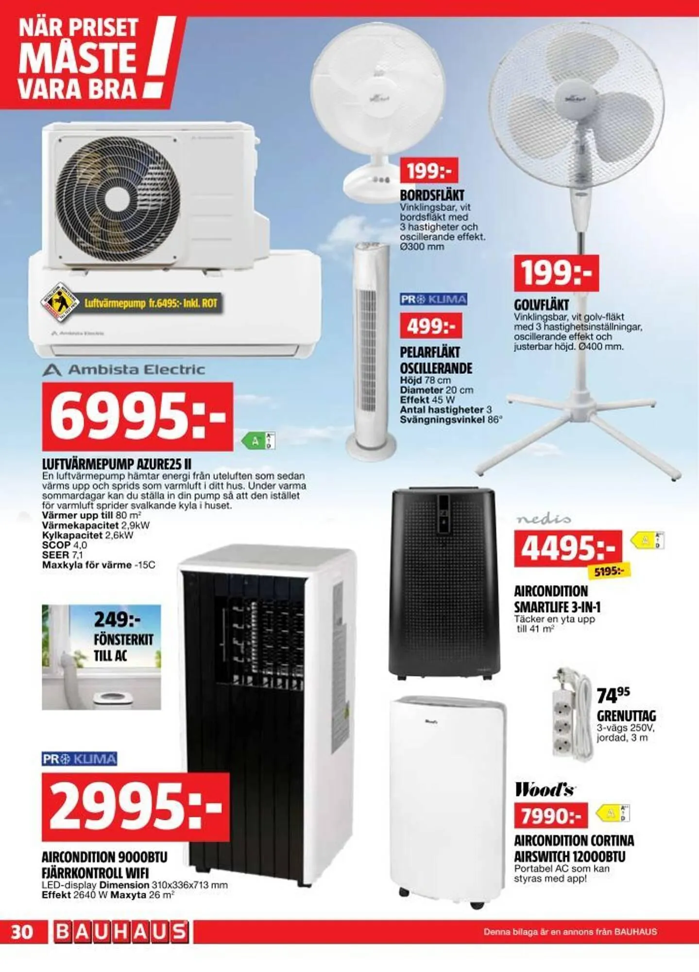 Bauhaus reklamblad från 28 april till 11 maj 2025 - Reklamblad sidor 30