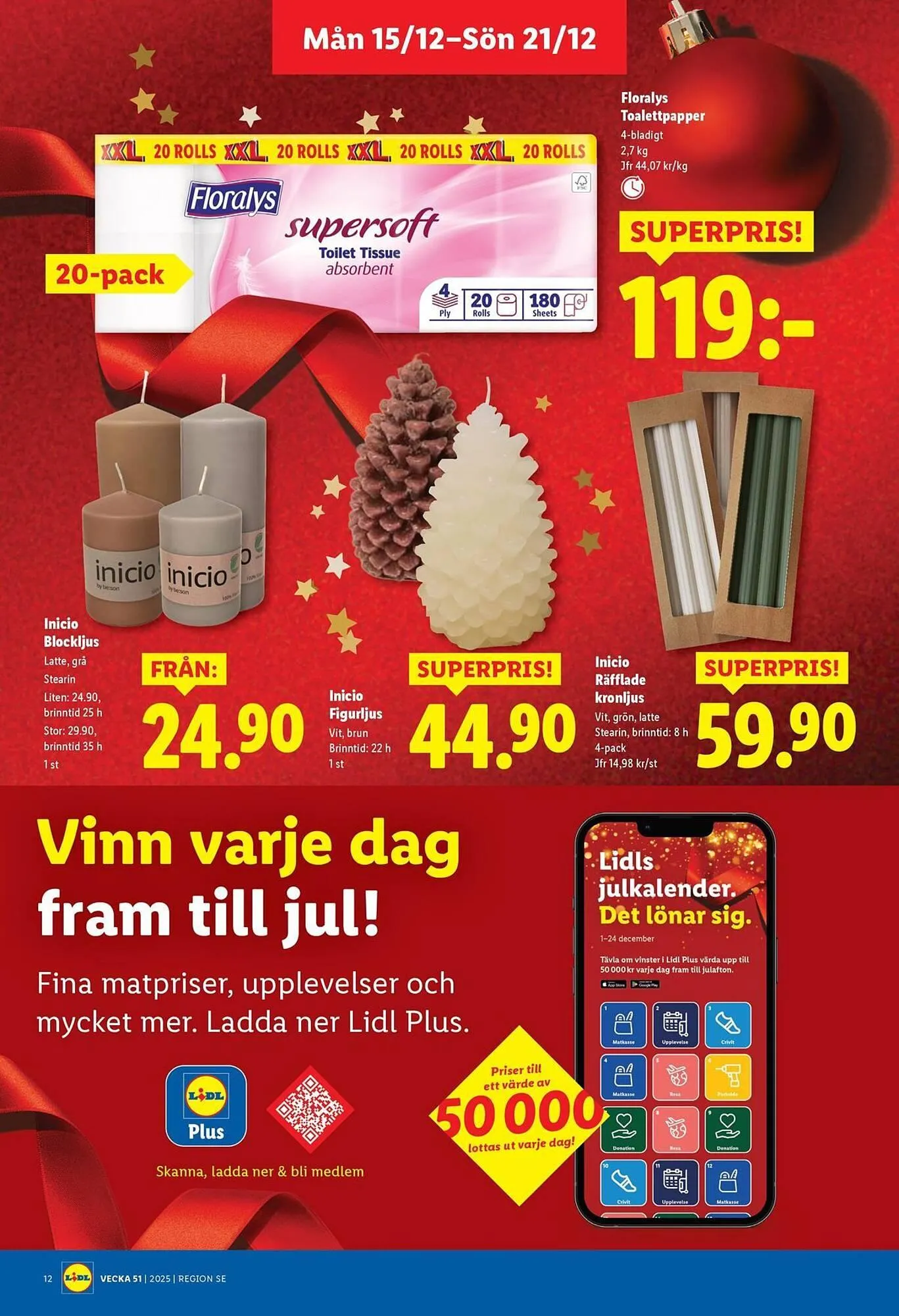 Lidl reklamblad från 15 december till 21 december 2025 - Reklamblad sidor 12