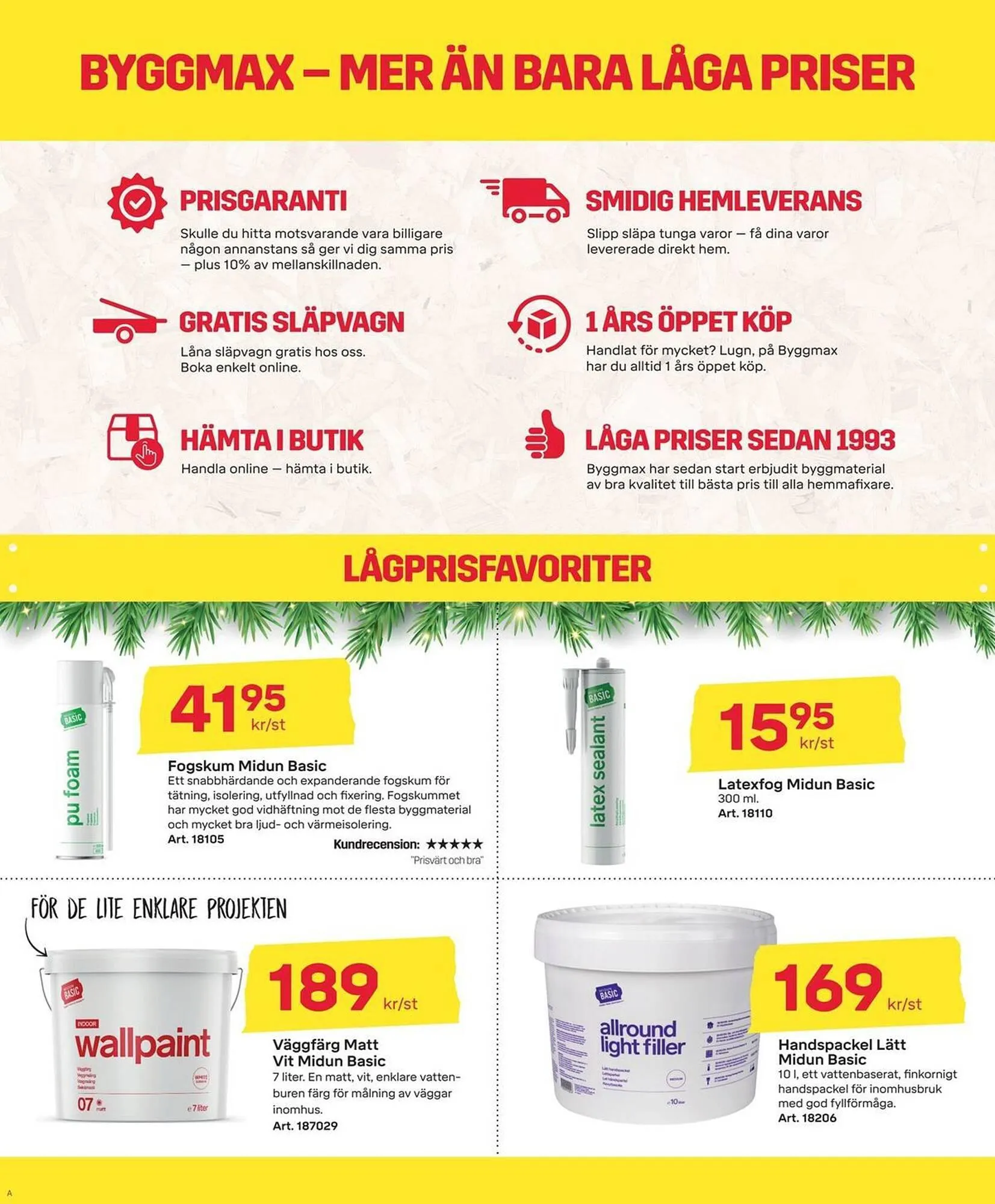 Byggmax reklamblad från 10 november till 26 november 2023 - Reklamblad sidor 2