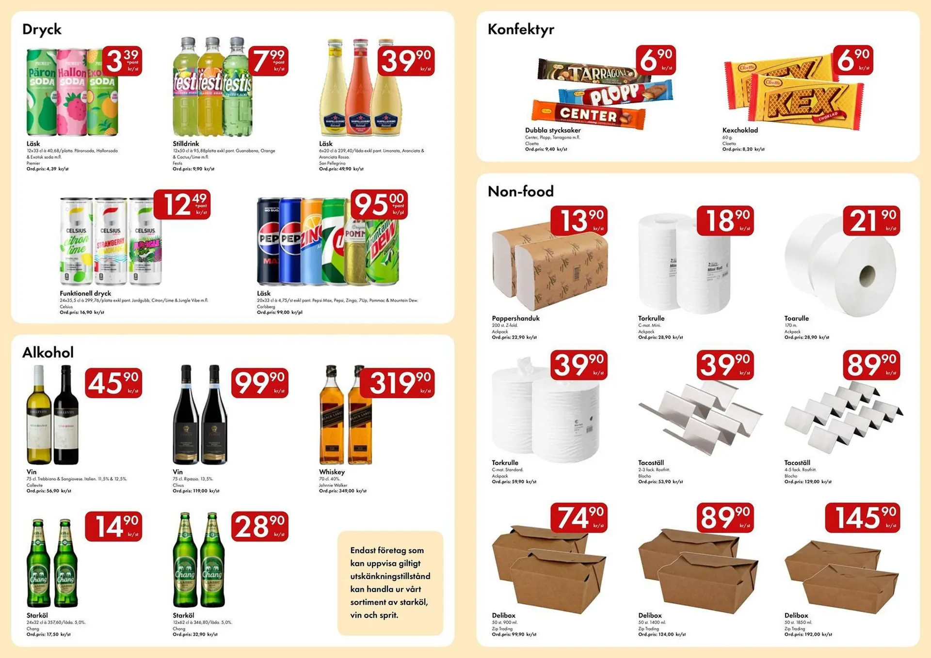 Snabbgross reklamblad från 12 januari till 25 januari 2026 - Reklamblad sidor 8