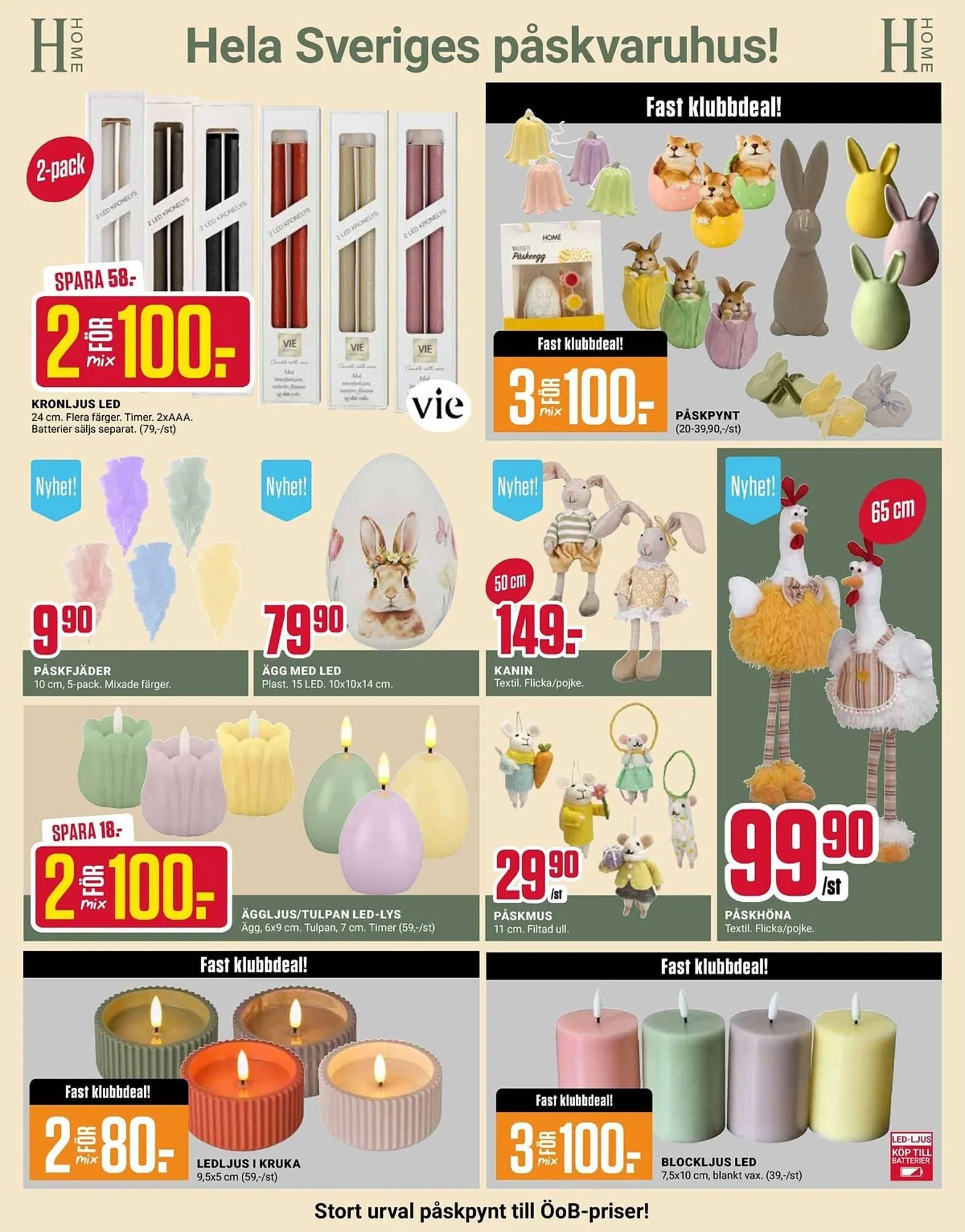 ÖoB annonsblad från 9 mars till 15 mars 2026 - Reklamblad sidor 4