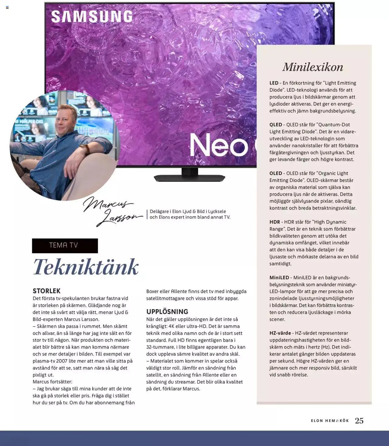 Elon - Katalog Hem & Kök nr. 3/2023 från 11 september till 31 december 2023 - Reklamblad sidor 25