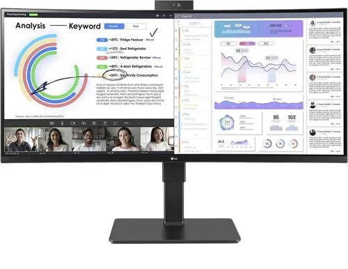 LG 34" 34BQ77QC IPS WQHD (3800R) USB-C Webcam