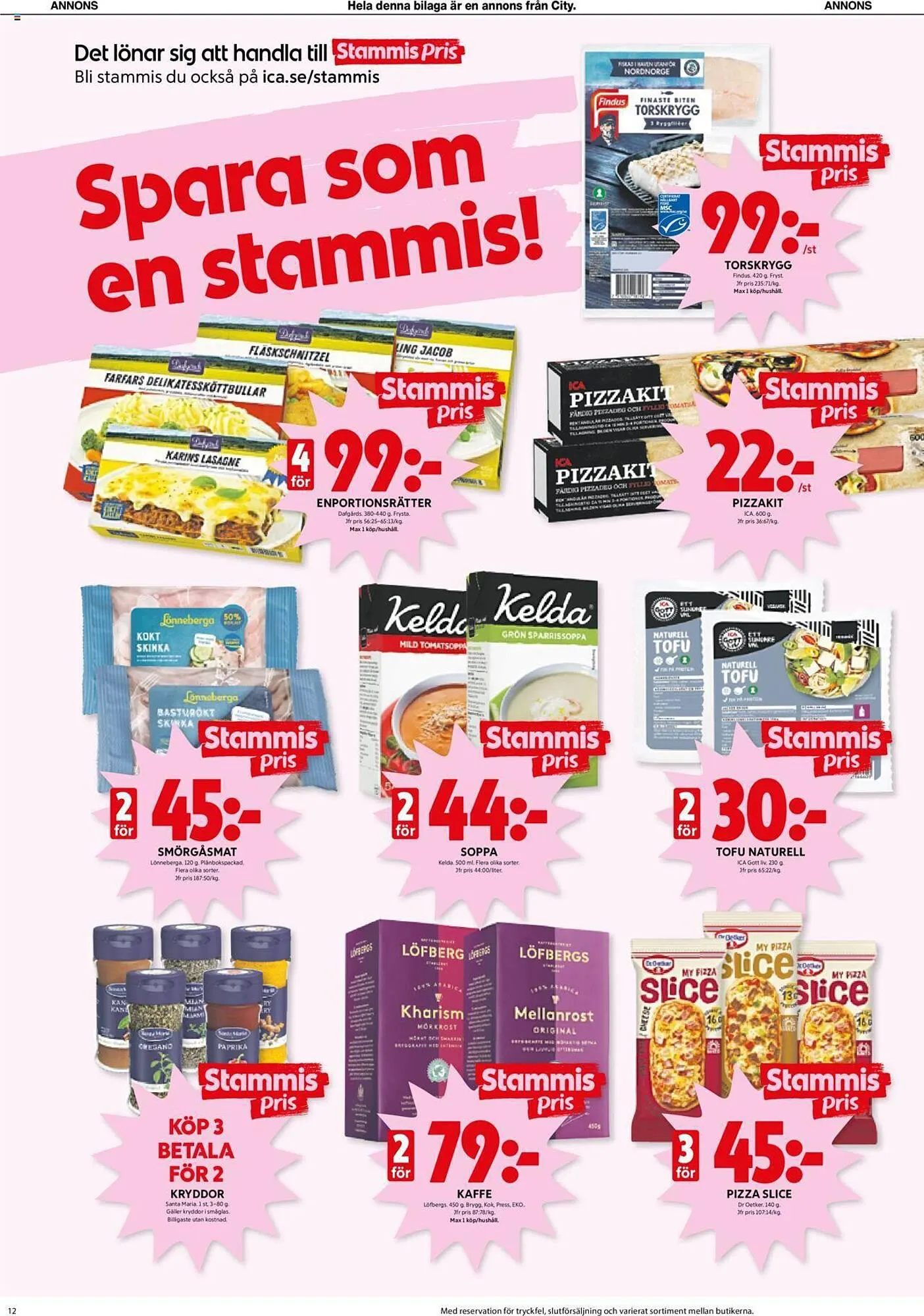 ICA Kvantum reklamblad från 18 september till 24 september 2023 - Reklamblad sidor 12