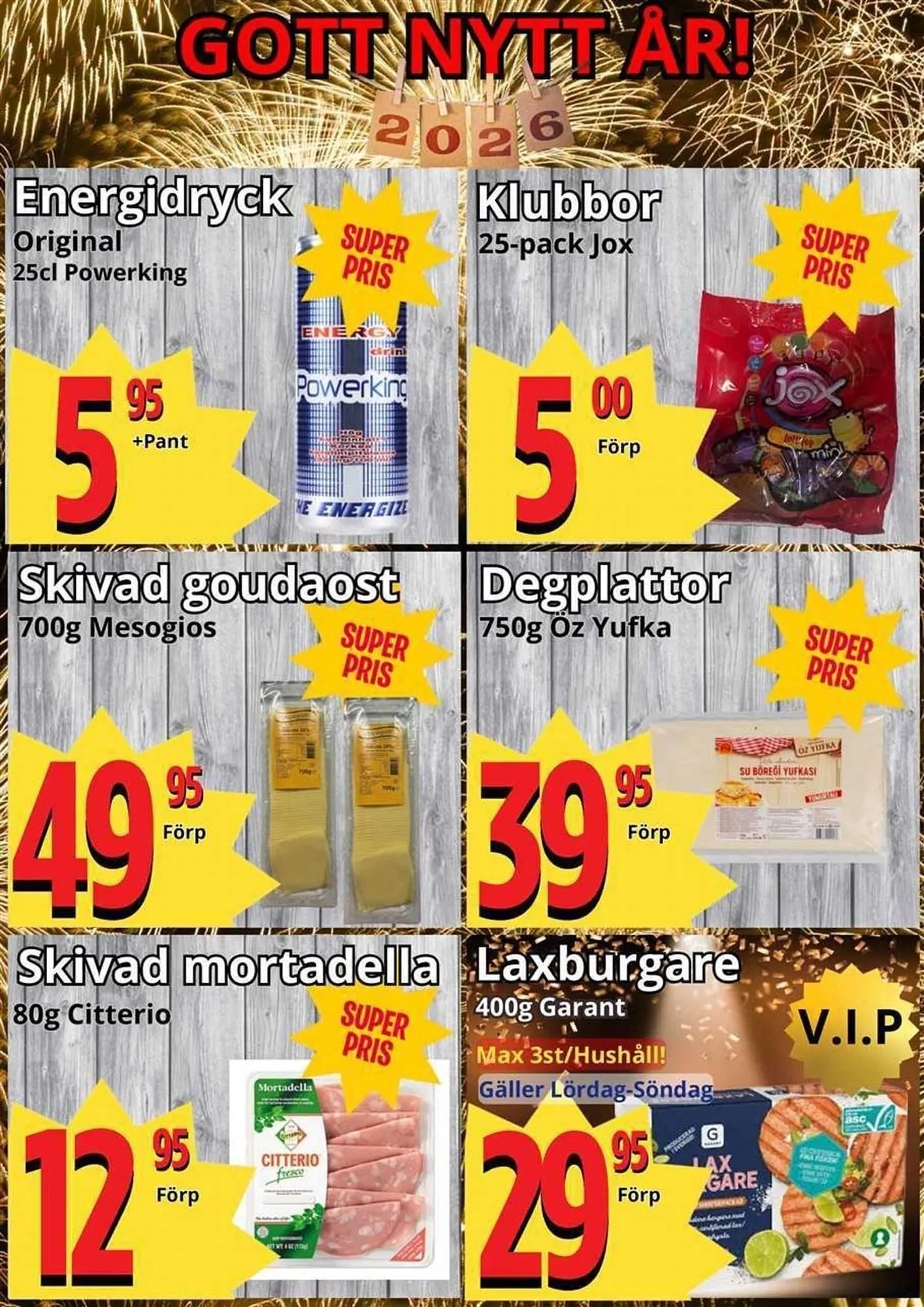 Supergrossen reklamblad från 27 december till 4 januari 2026 - Reklamblad sidor 4