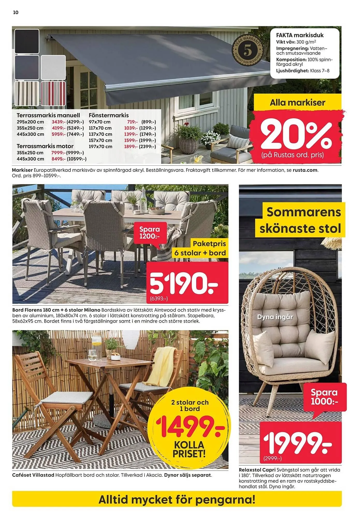 Rusta reklamblad från 19 maj till 25 maj 2025 - Reklamblad sidor 10