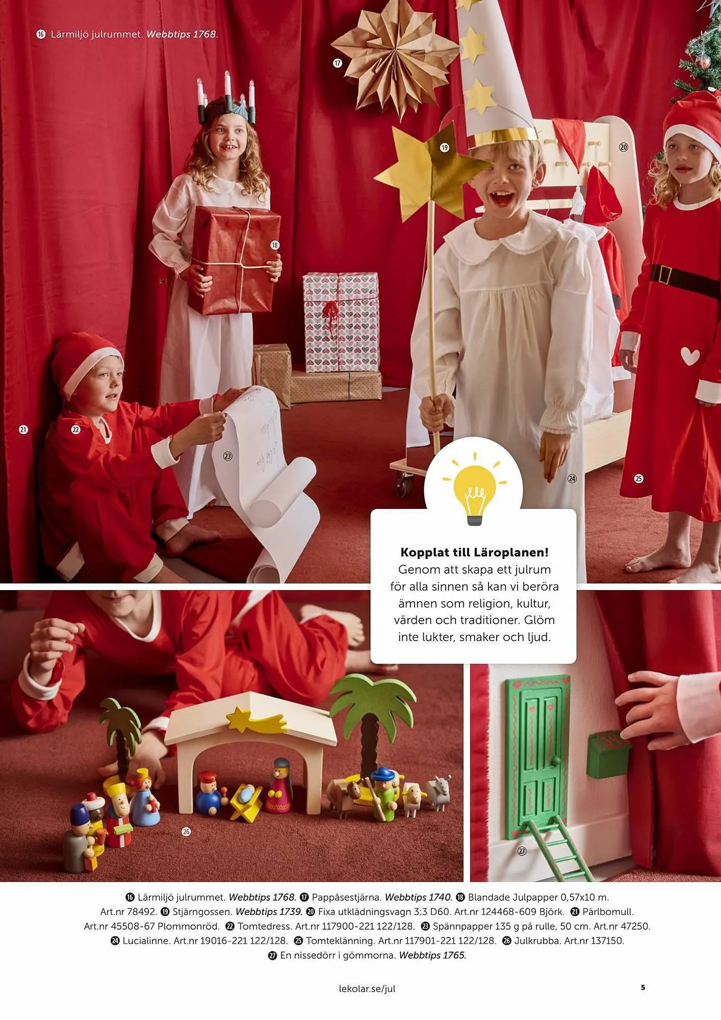 Lekolar reklamblad från 1 oktober till 31 december 2023 - Reklamblad sidor 5