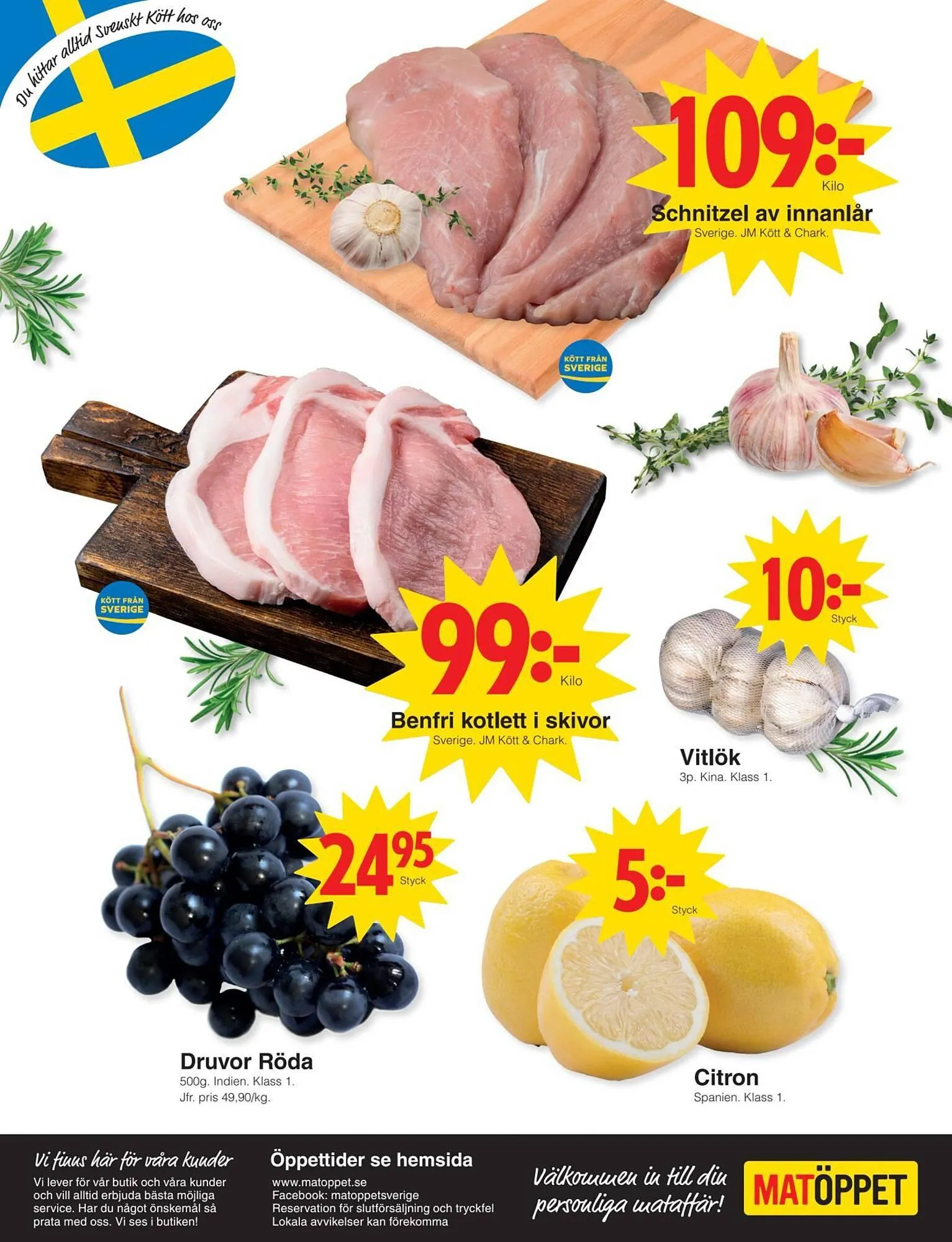 Matöppet reklamblad från 6 april till 13 april 2026 - Reklamblad sidor 4