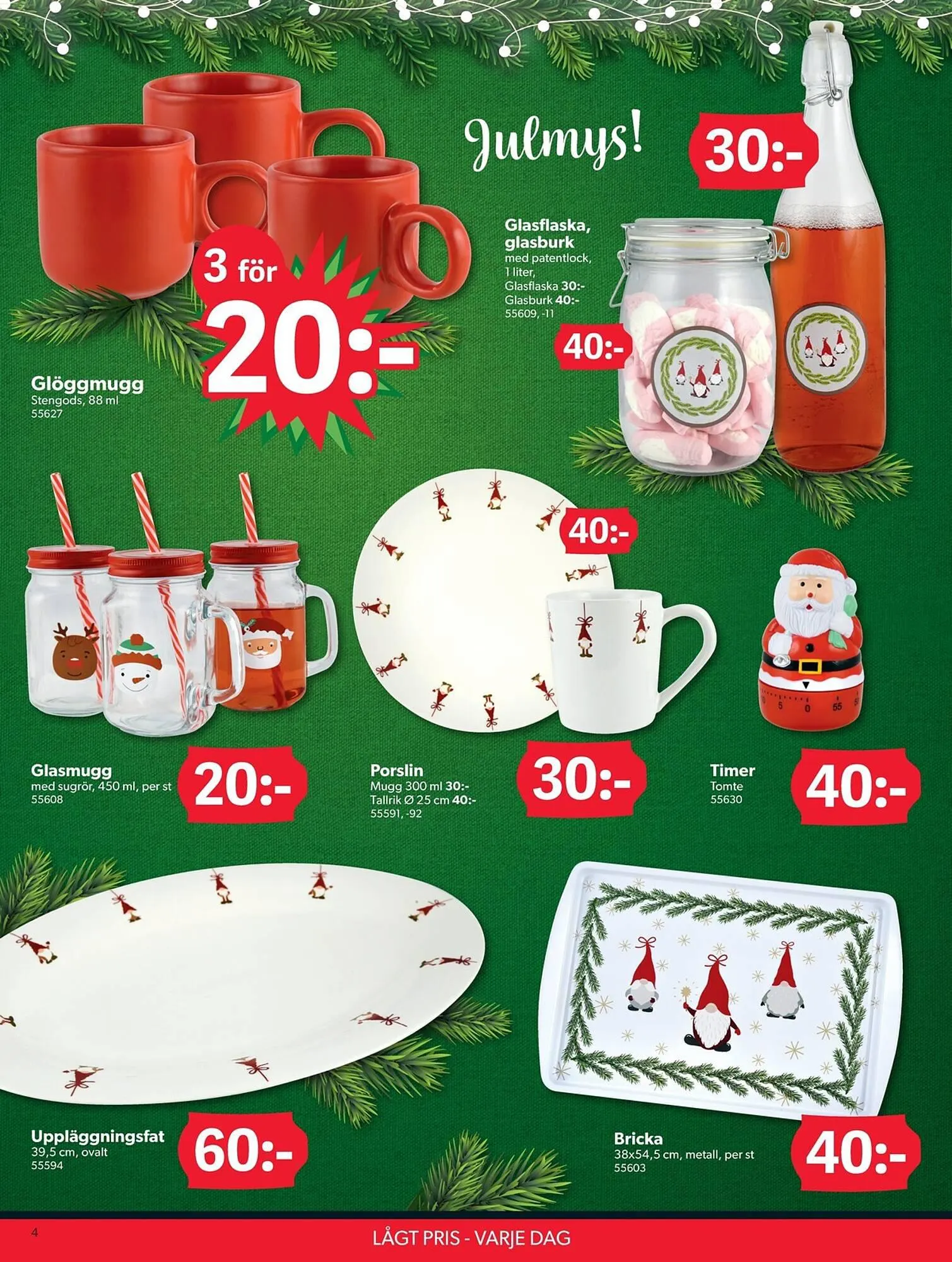 DollarStore reklamblad från 20 november till 20 december 2023 - Reklamblad sidor 4