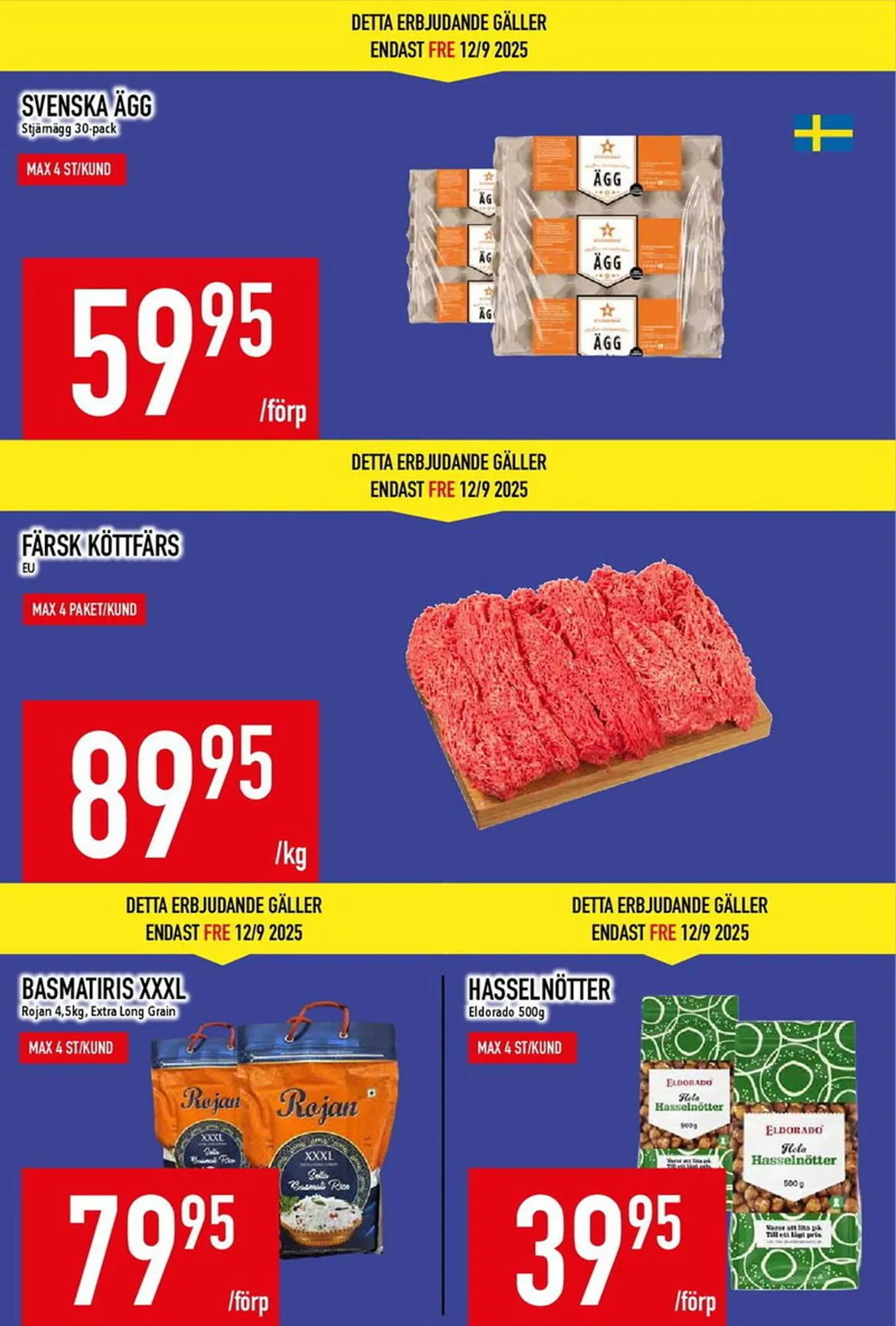 Matdax reklamblad från 8 september till 14 september 2025 - Reklamblad sidor 4