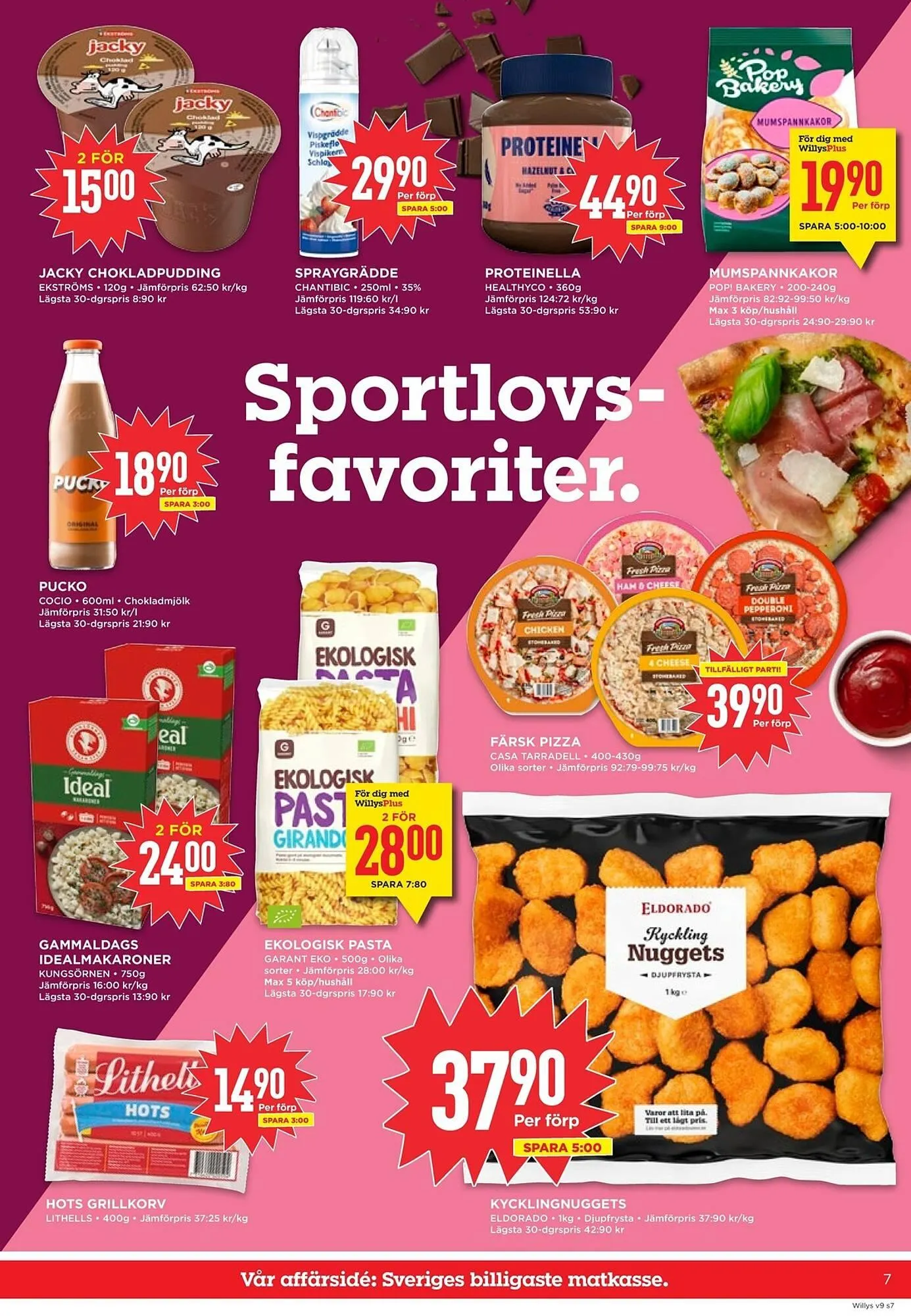 Willys reklamblad från 23 februari till 1 mars 2026 - Reklamblad sidor 7