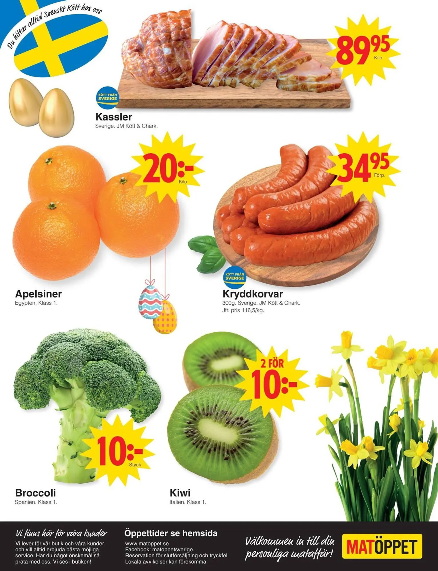 Matöppet reklamblad från 30 mars till 6 april 2026 - Reklamblad sidor 4