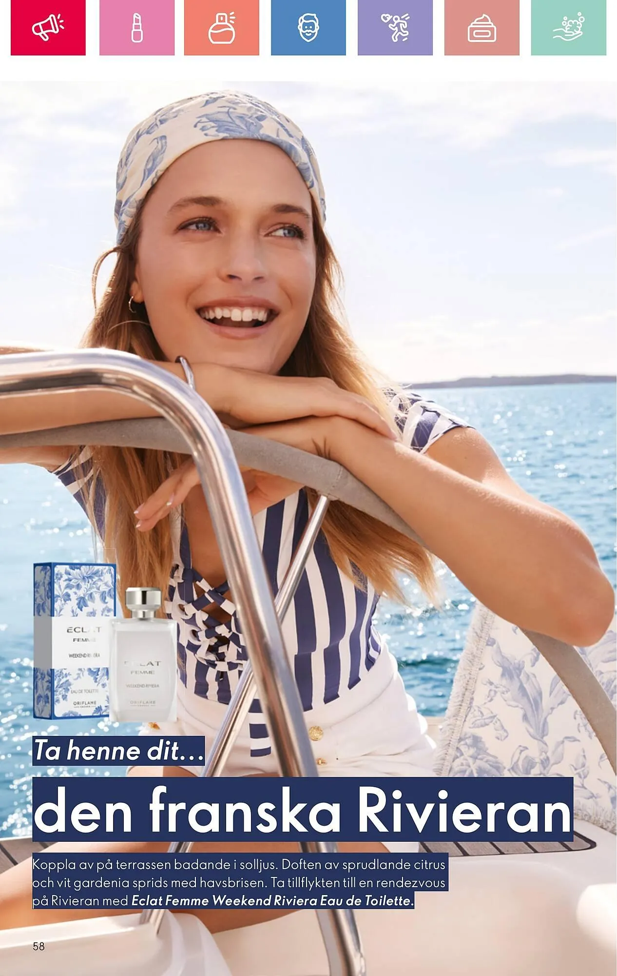 Oriflame reklamblad från 13 juli till 2 augusti 2025 - Reklamblad sidor 58
