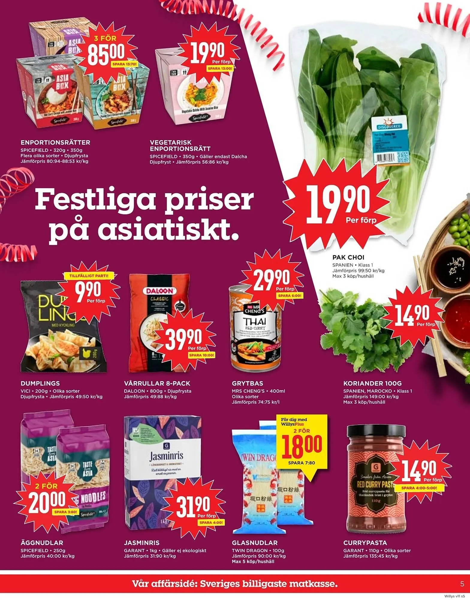 Willys reklamblad från 10 mars till 16 mars 2025 - Reklamblad sidor 5