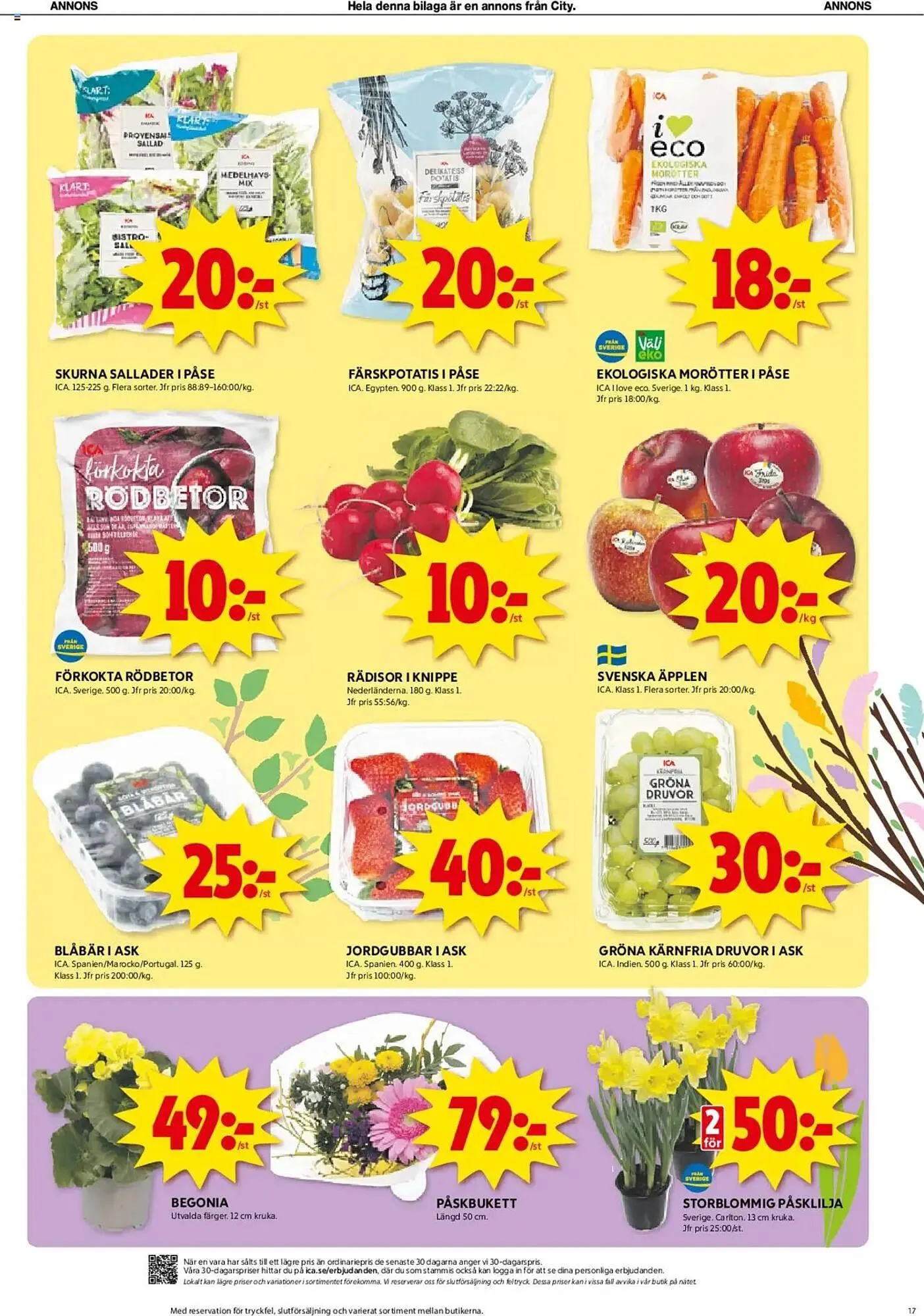ICA Kvantum reklamblad från 7 april till 13 april 2025 - Reklamblad sidor 17
